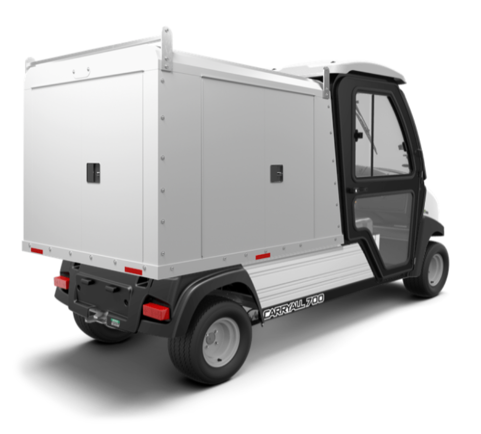 2023 CARRYALL 700 LITHIUM ION WHITE COMPLETE CAB VAN-BOX