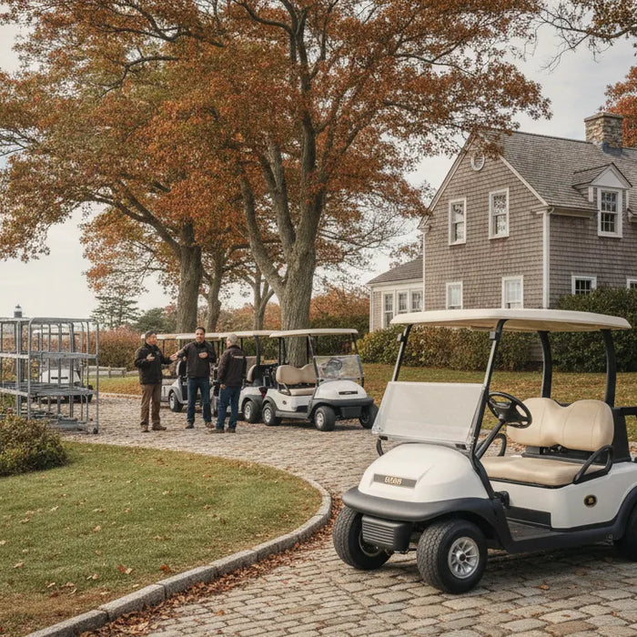 Long term golf cart rental for seasonal and commercial use in New England