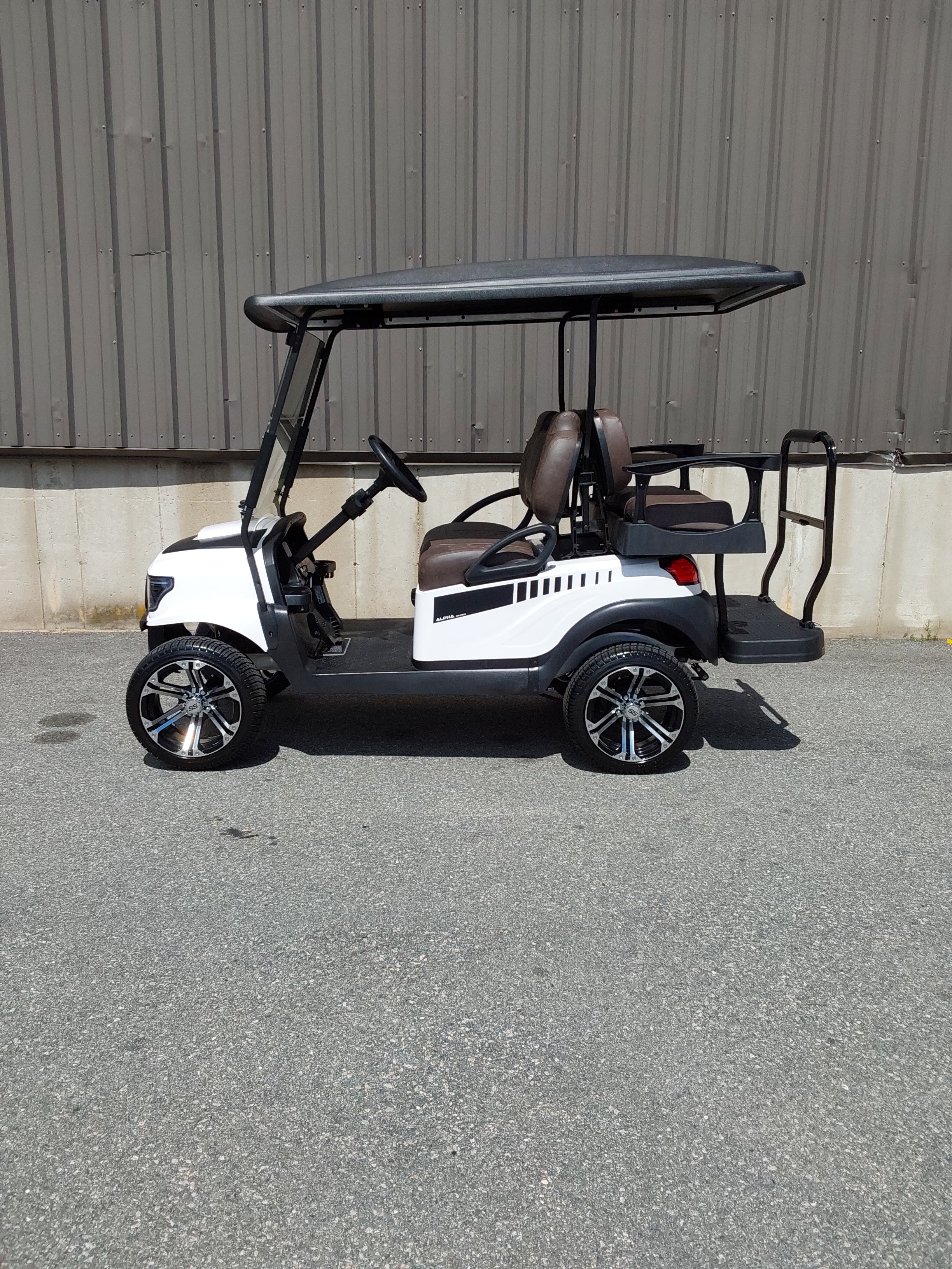 Used 2019 Club Car Alpha Flooded Lead Acid Four Passenger Passengers