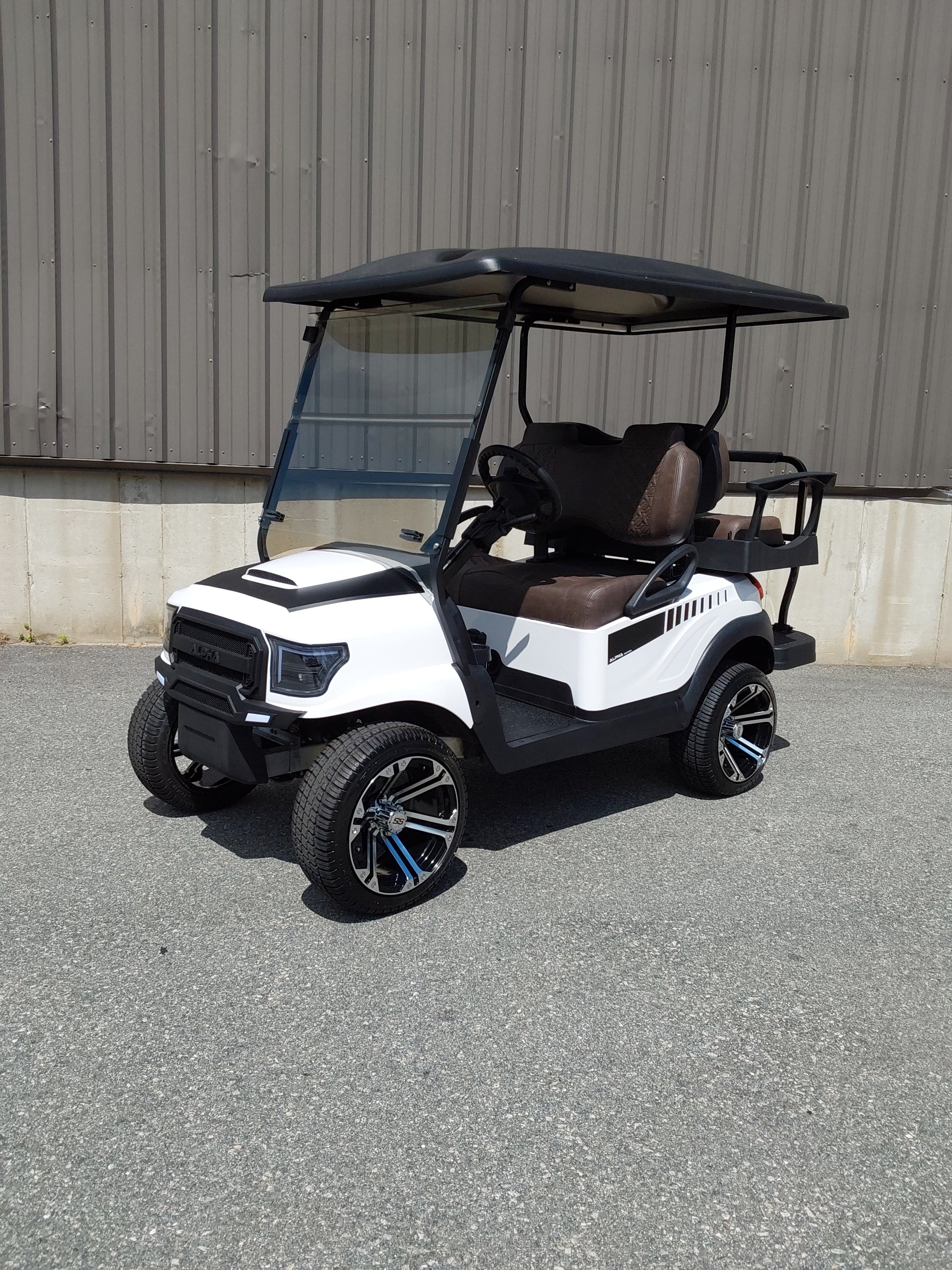 Used 2019 Club Car Alpha Flooded Lead Acid Four Passenger Passengers