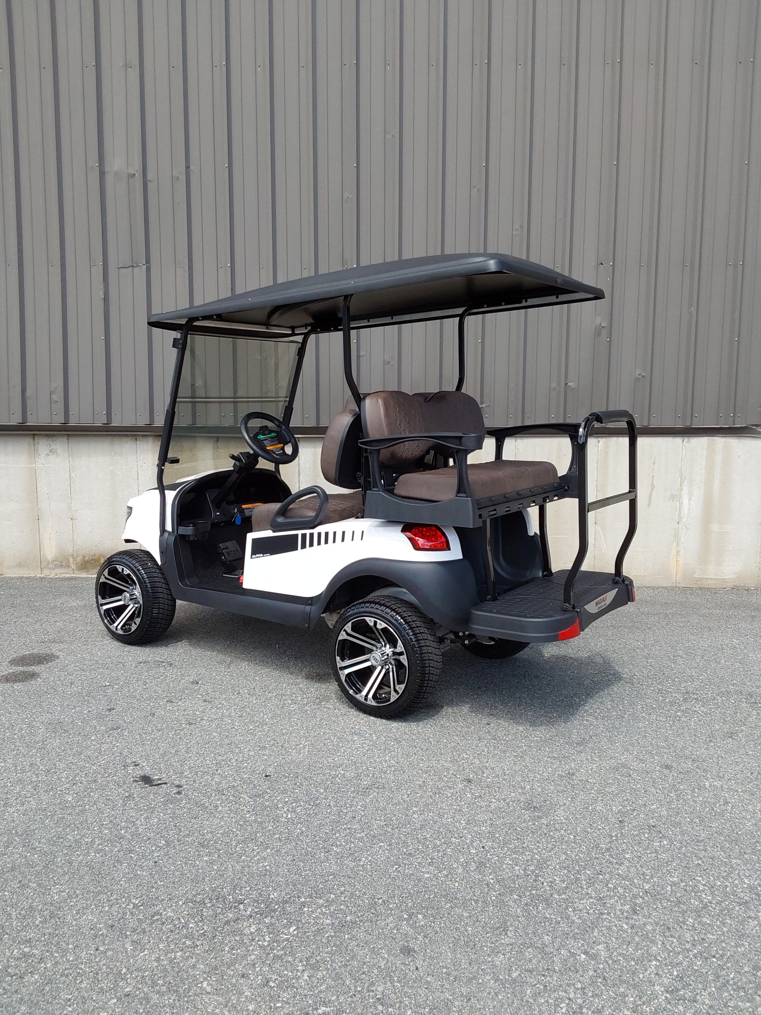 Used 2019 Club Car Alpha Flooded Lead Acid Four Passenger Passengers