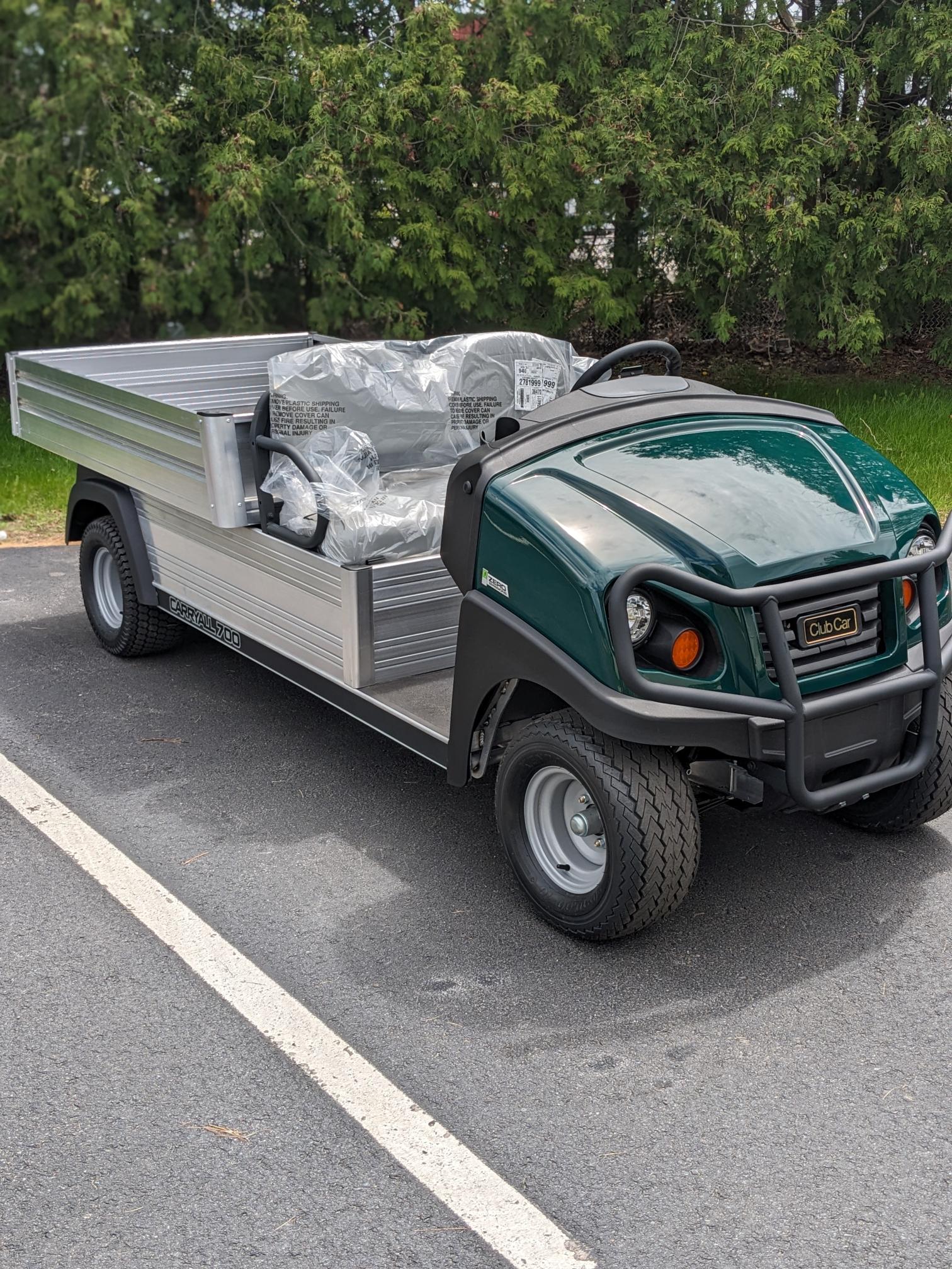 New 2024 Club Car Carryall 700 Electric FLA 2 Passengers