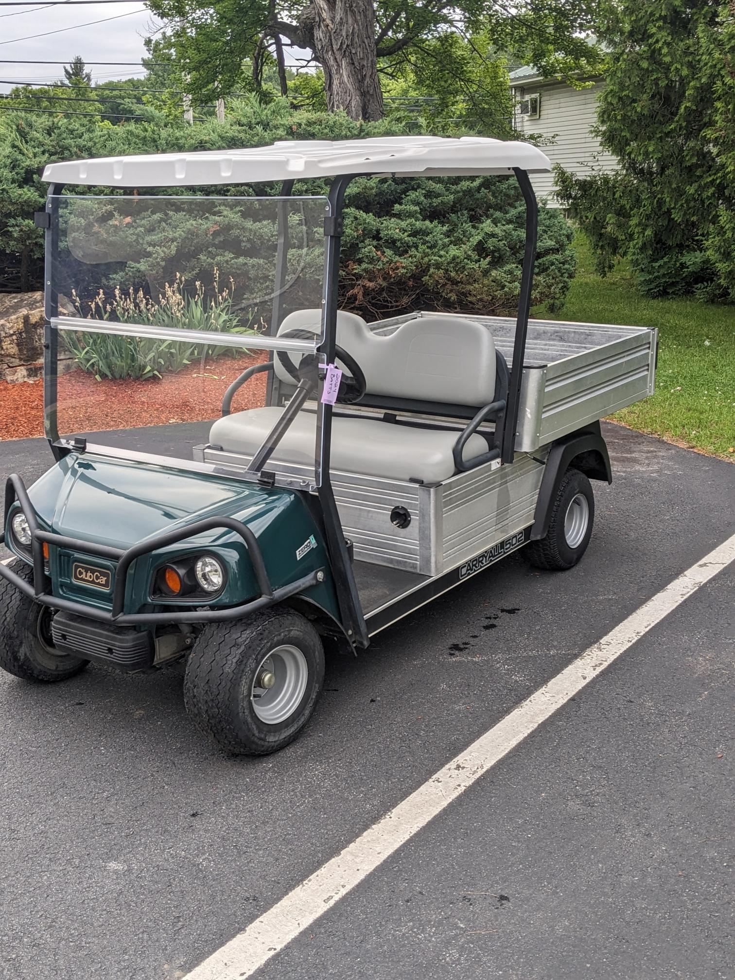 Used 2019 Club Car Carryall 502 Electric FLA 2 Passengers