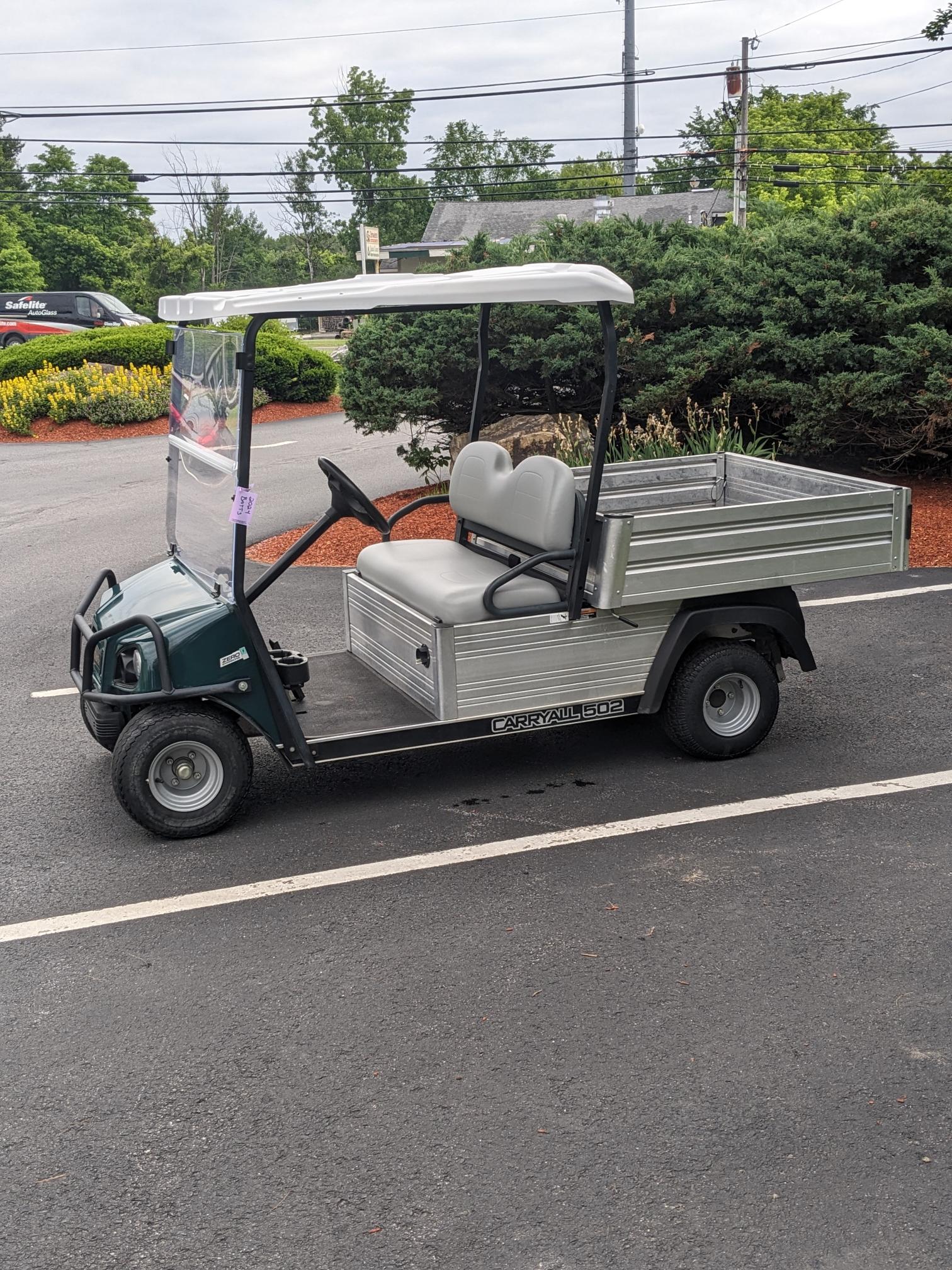 Used 2019 Club Car Carryall 502 Electric FLA 2 Passengers