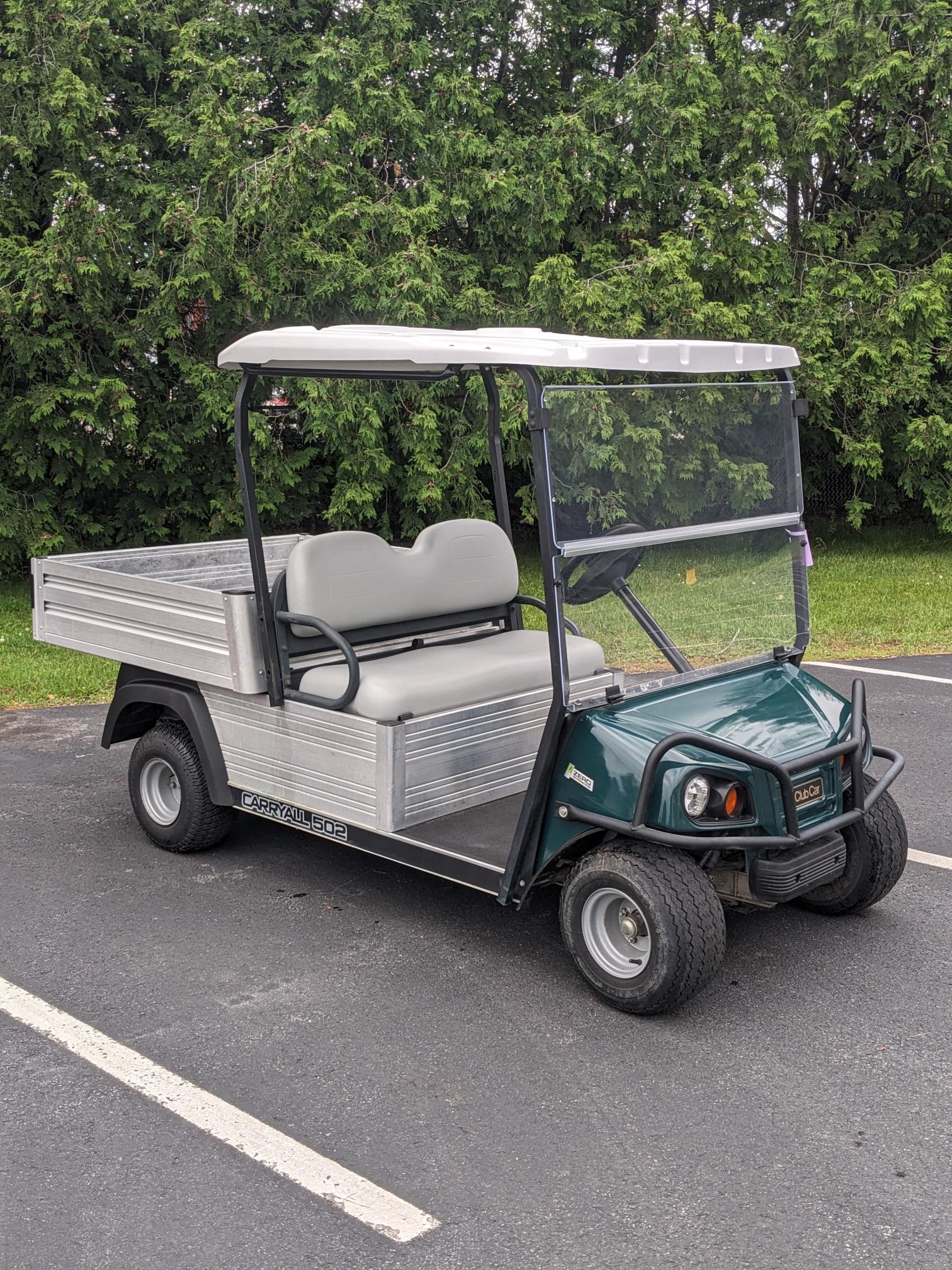 Used 2019 Club Car Carryall 502 Electric FLA 2 Passengers