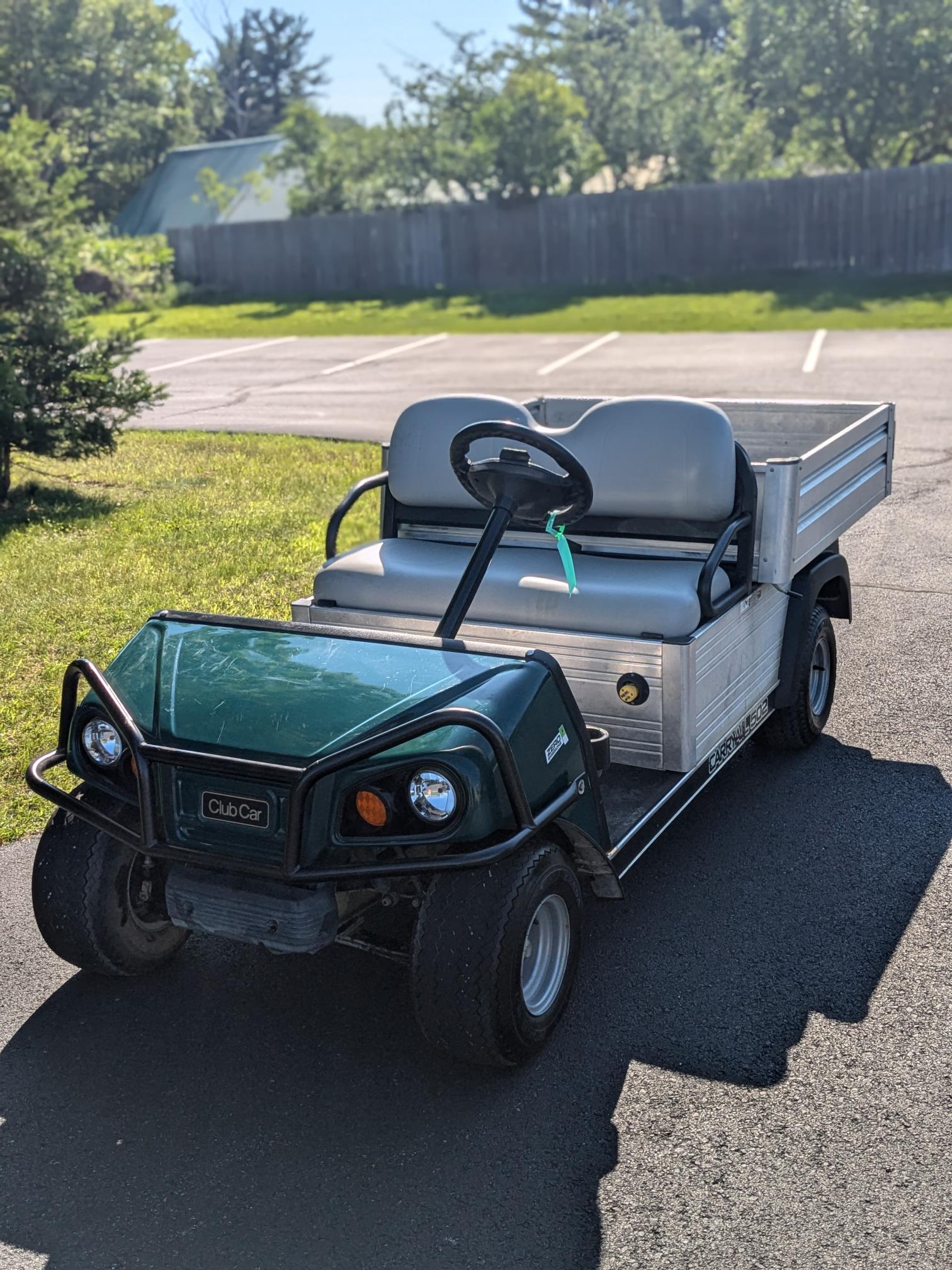 Used 2019 Club Car Carryall Flooded Lead Acid Two Passenger Passengers