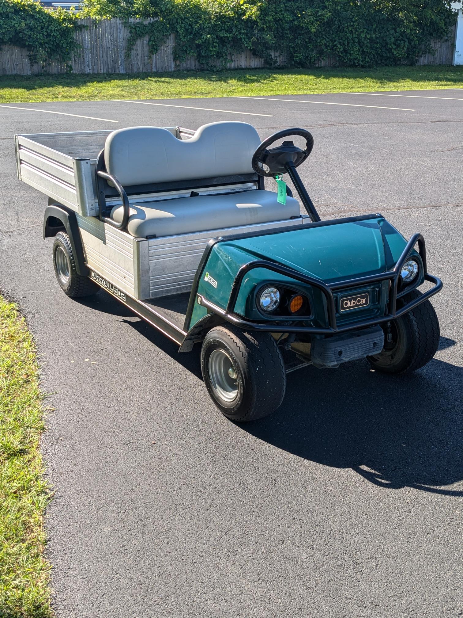 Used 2019 Club Car Carryall Flooded Lead Acid Two Passenger Passengers