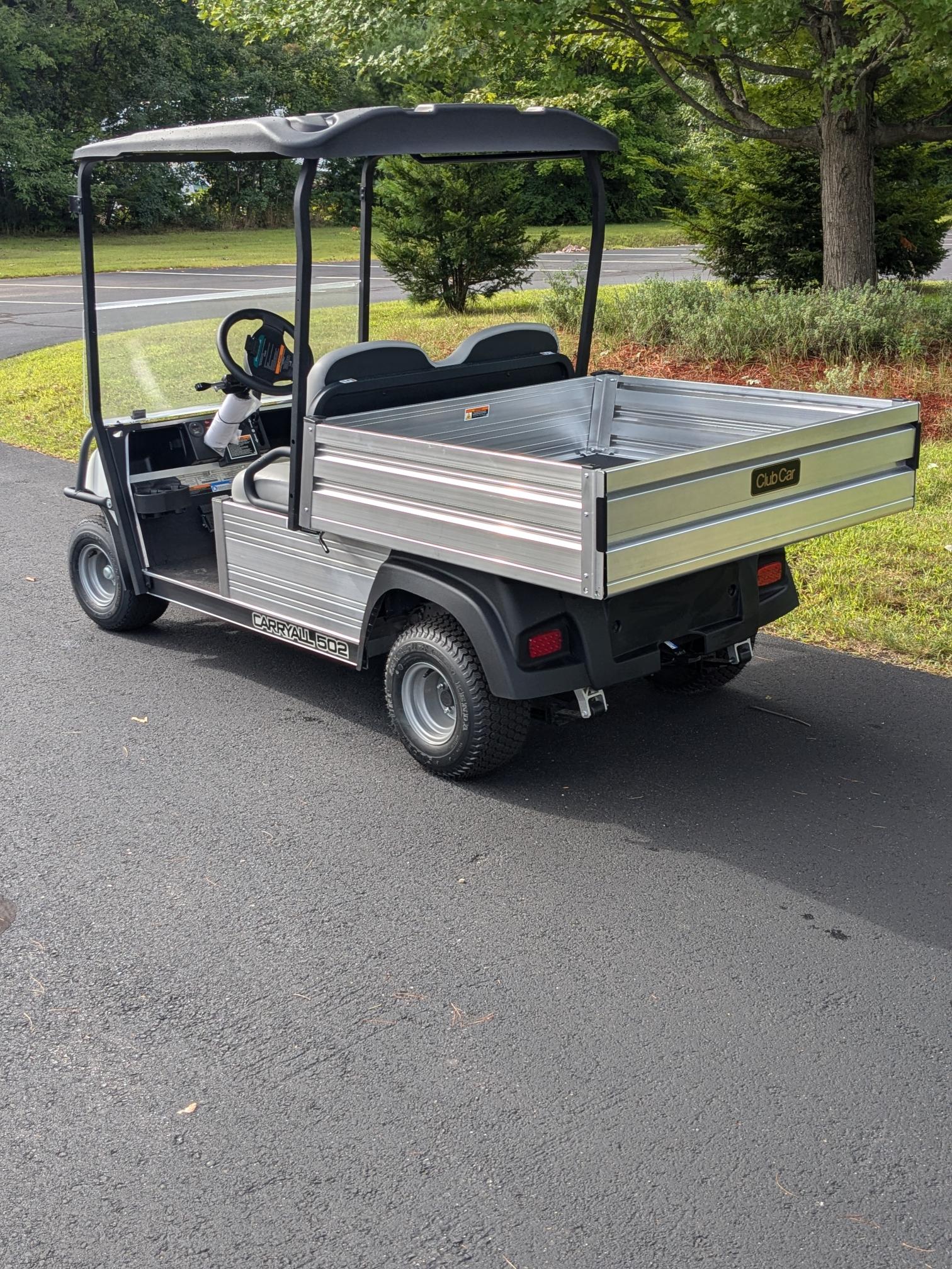 New 2024 Club Car Carryall 502 Gas Two Passenger Passangers