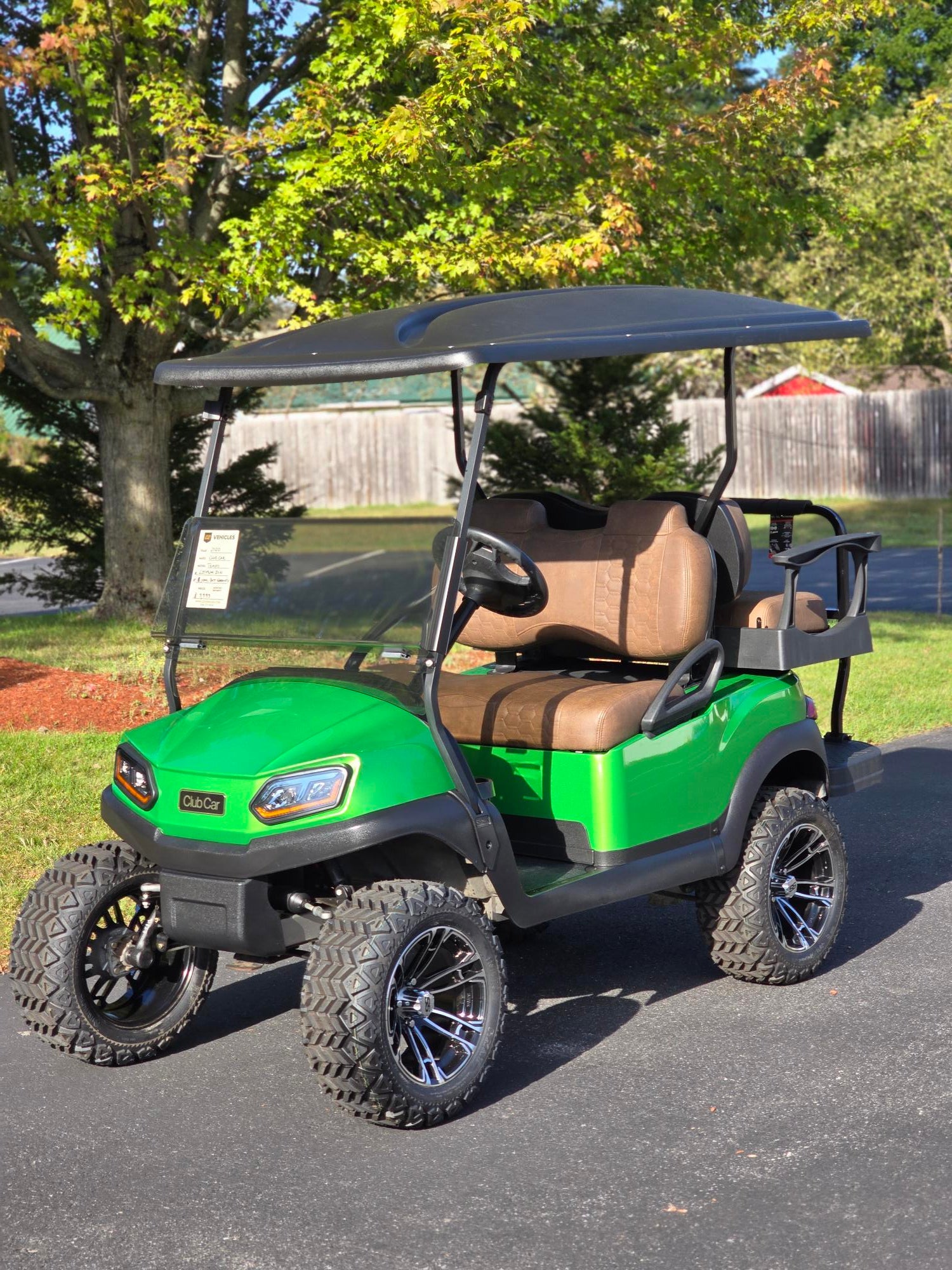 Used 2020 Club Car Tempo Lithium 4 Passengers