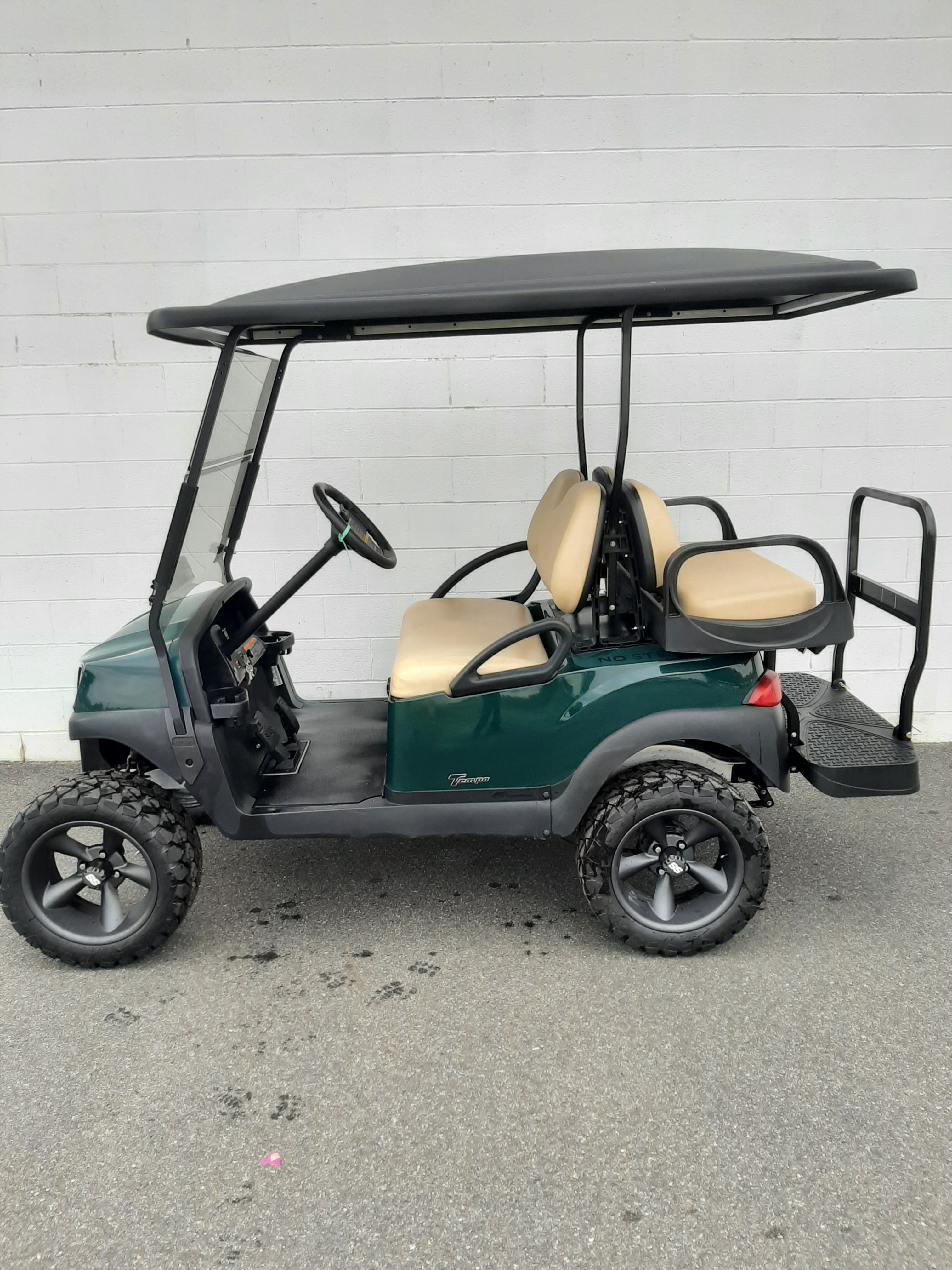 Used 2019 Club Car Tempo Flooded Lead Acid Four Passenger Passengers