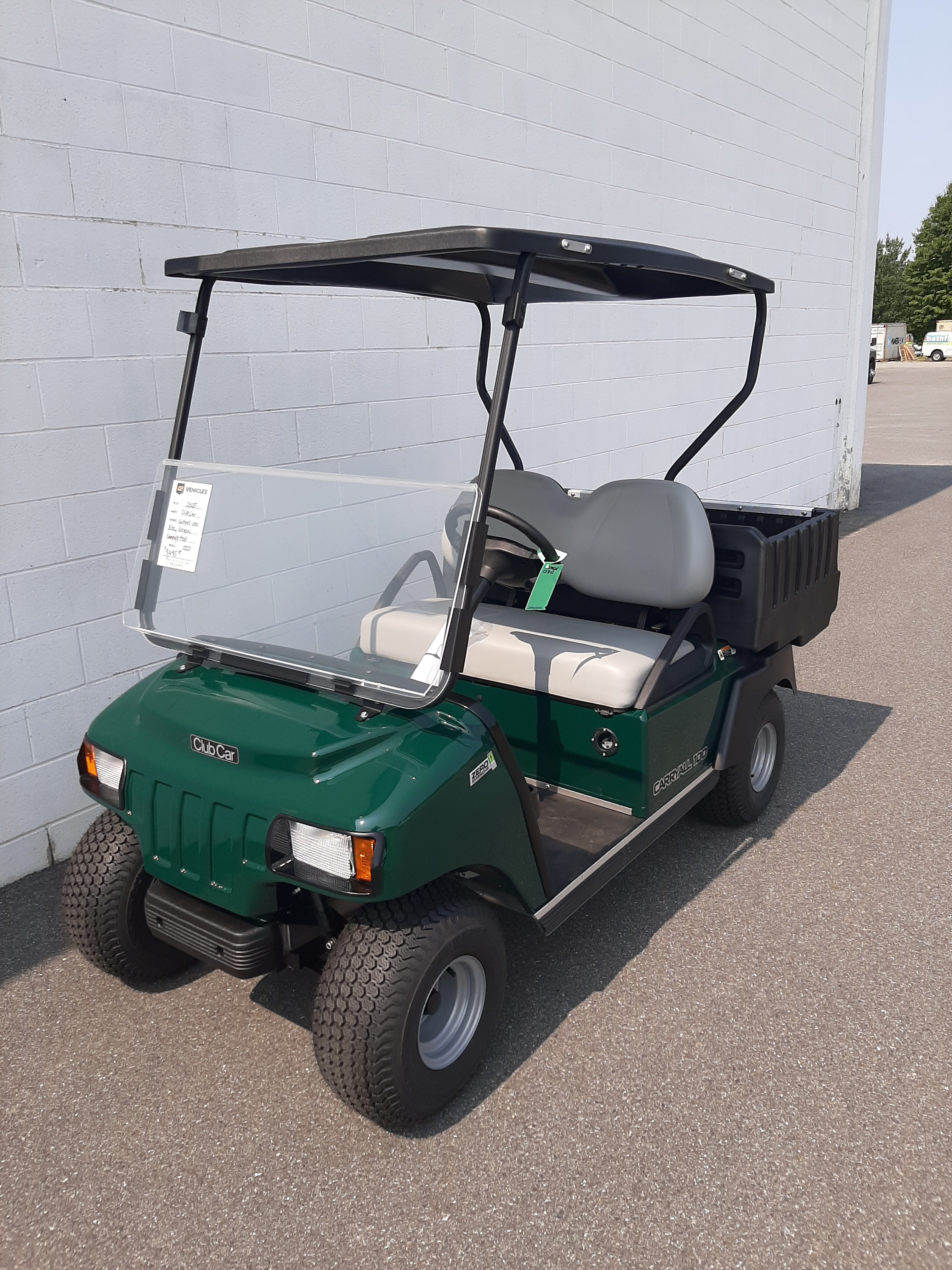 New 2025 Club Car Carryall Flooded Lead Acid Two Passenger Passengers