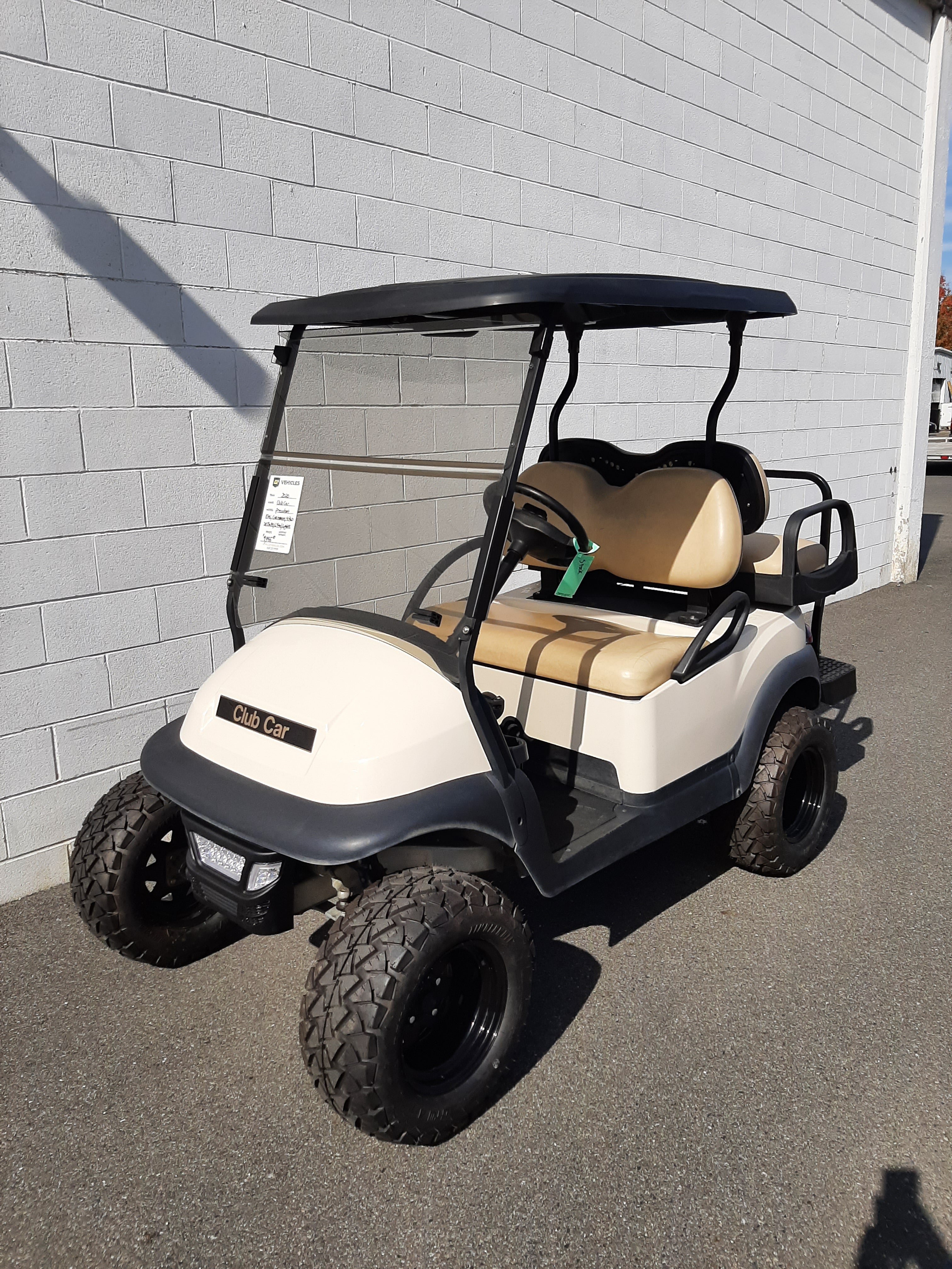 Used 2020 Club Car Precedent Flooded Lead Acid Four Passenger Passengers