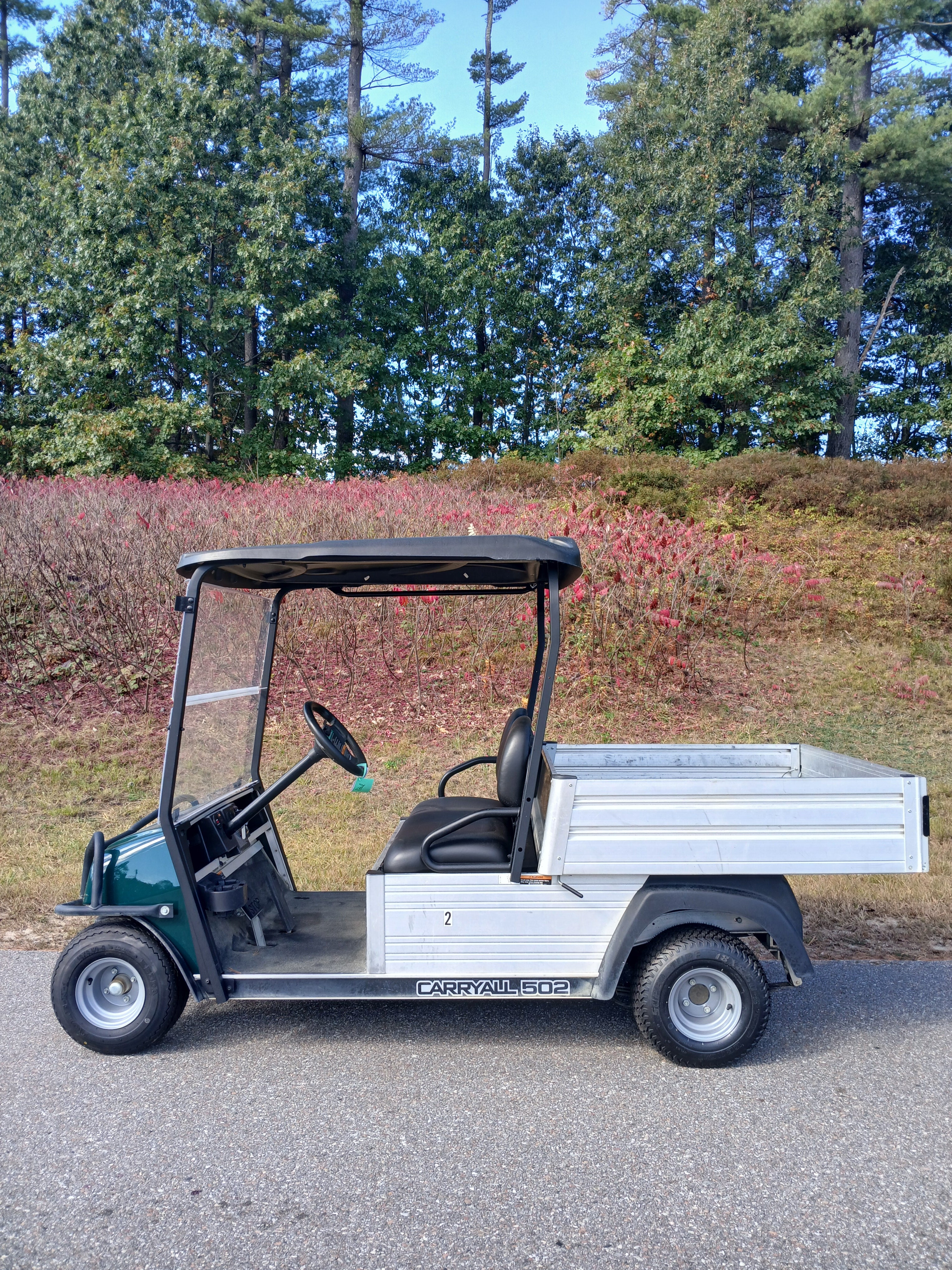 Used 2021 Club Car Carryall 502 Electric FLA 2 Passengers