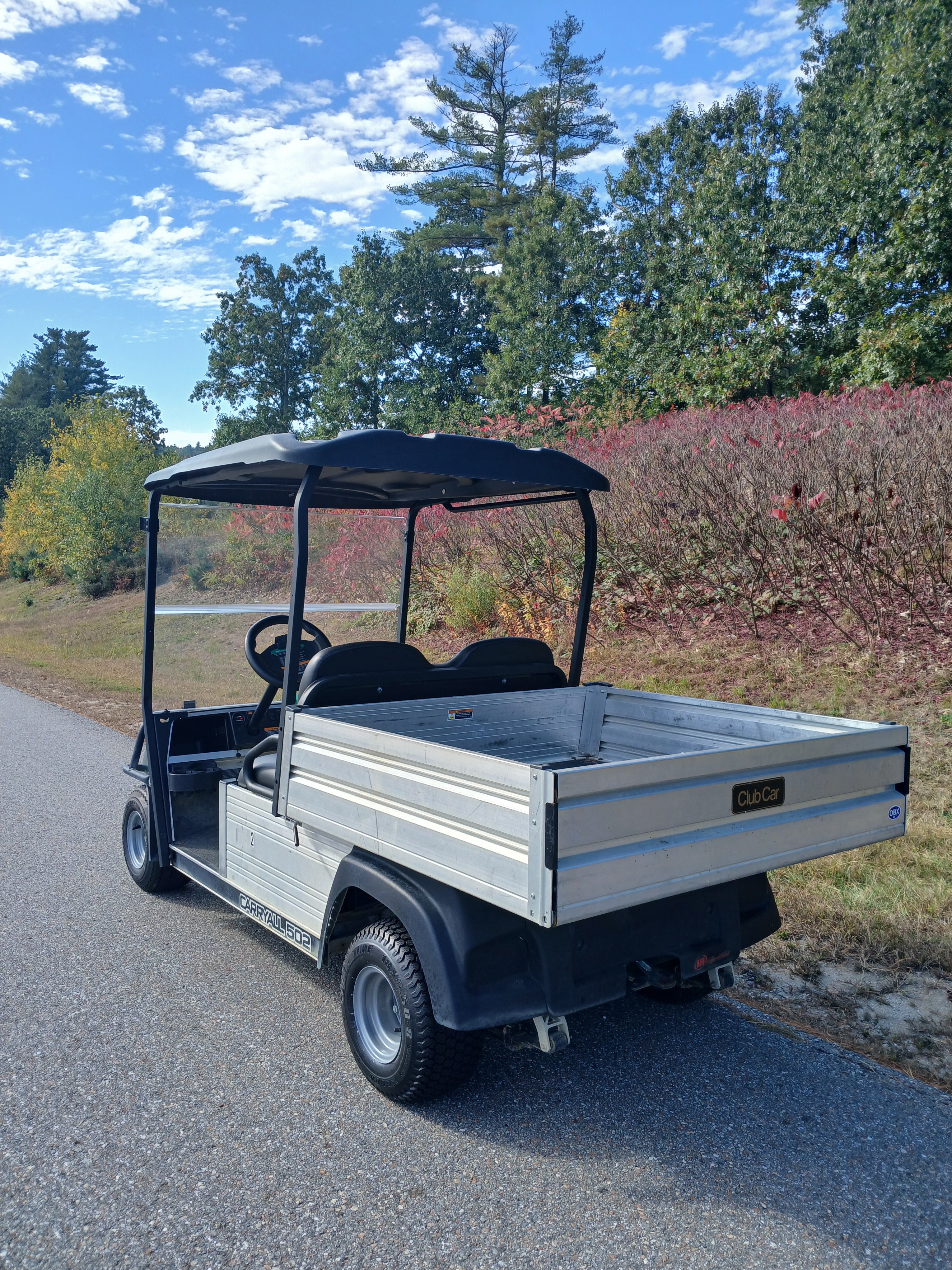 Used 2021 Club Car Carryall 502 Electric FLA 2 Passengers