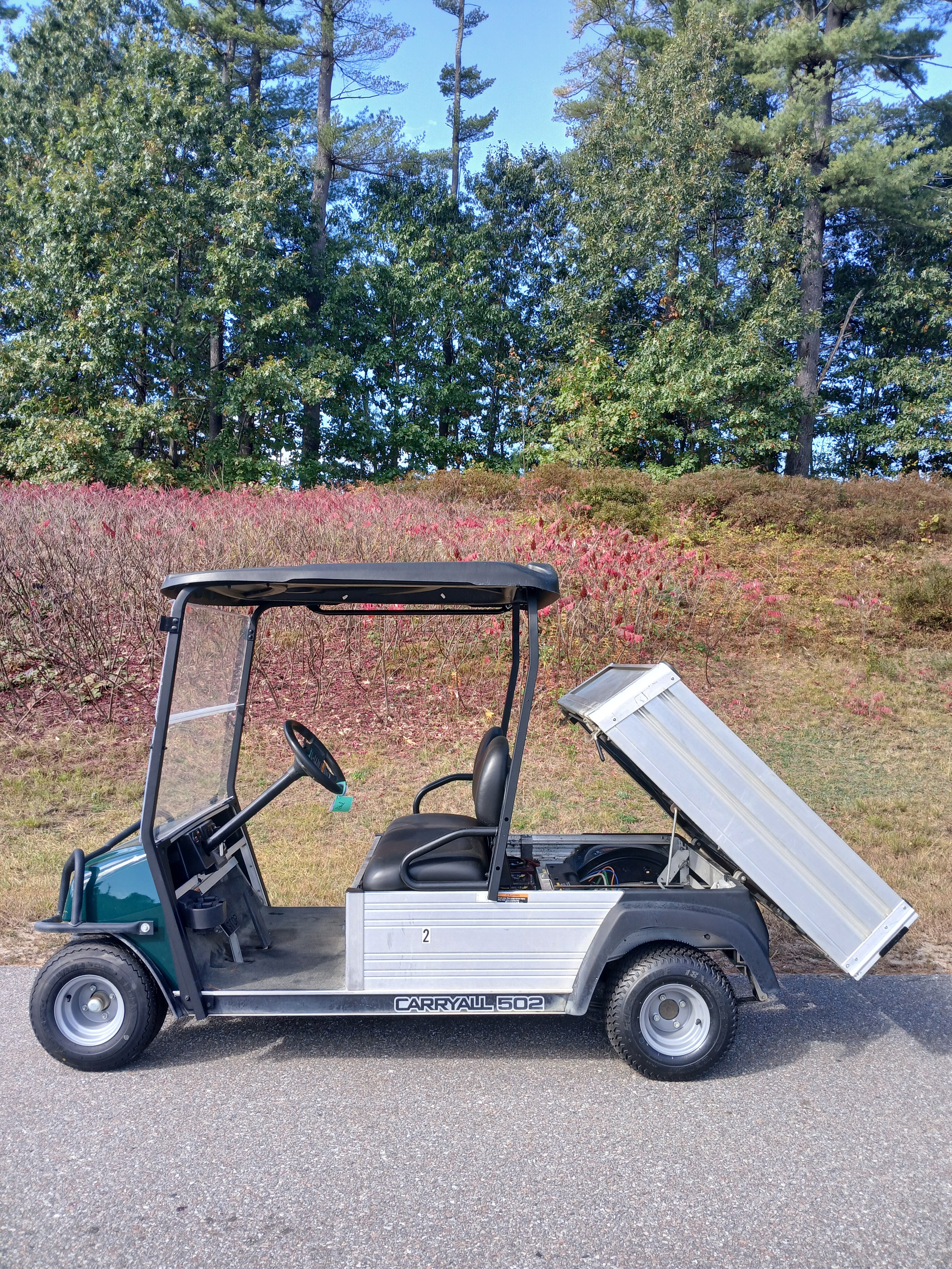 Used 2021 Club Car Carryall 502 Electric FLA 2 Passengers