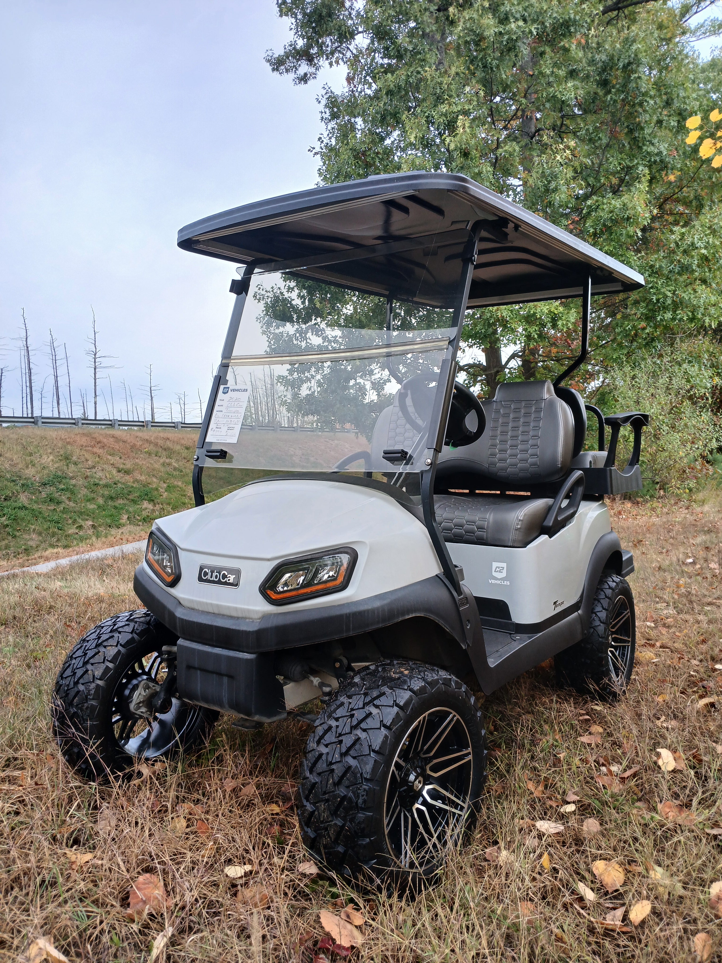 Used 2020 Club Car Tempo Electric FLA 4 Passengers