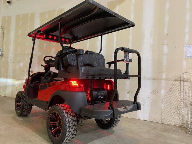 2018 ELE ALPHA RED LIFTED 4PASS LIGHTS 2023 BATTERIES CUSTOM SEATS STEREO