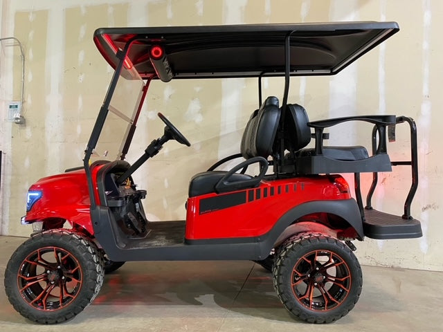 2018 ELE ALPHA RED LIFTED 4PASS LIGHTS 2023 BATTERIES CUSTOM SEATS STEREO