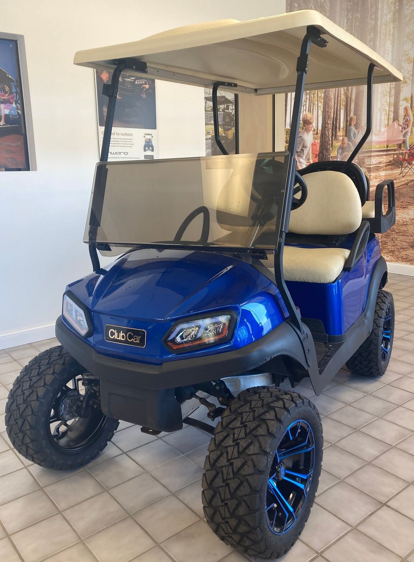 2018 ELE TEMPO PEARL BLUE LIFTED 4PASS LIGHTS 2022 BATTERIES