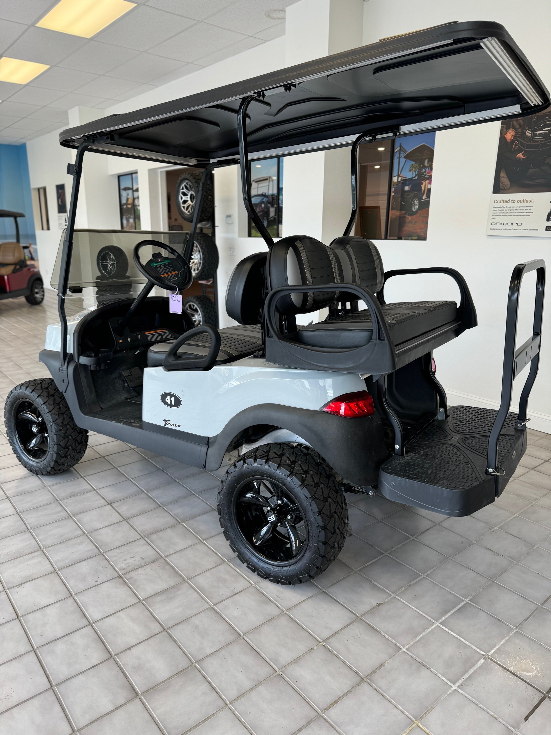 Used 2019 Club Car Tempo Flooded Lead Acid Four Passenger Passangers