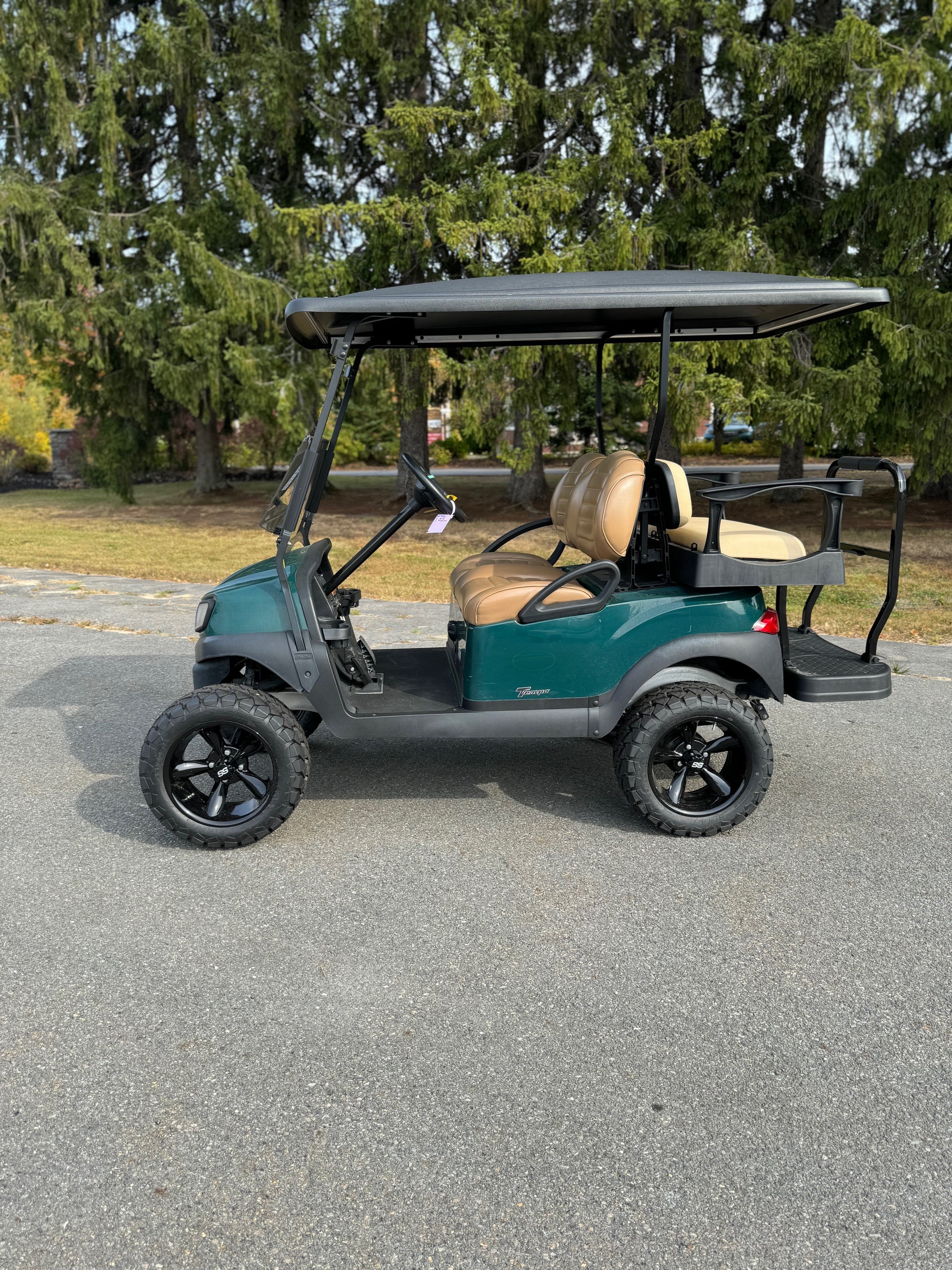 Used 2020 Club Car Tempo Flooded Lead Acid Four Passenger Passengers