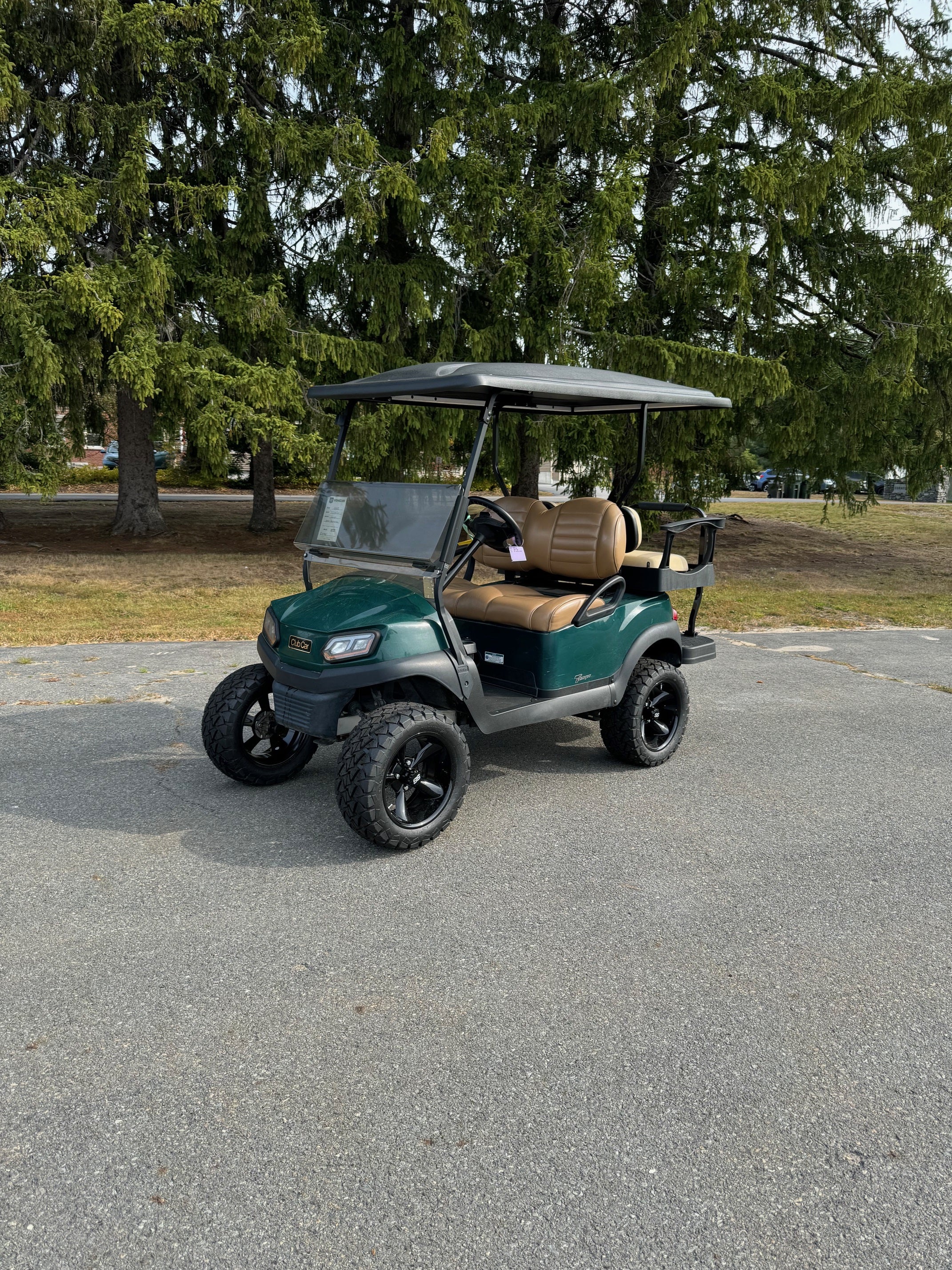 Used 2020 Club Car Tempo Flooded Lead Acid Four Passenger Passengers