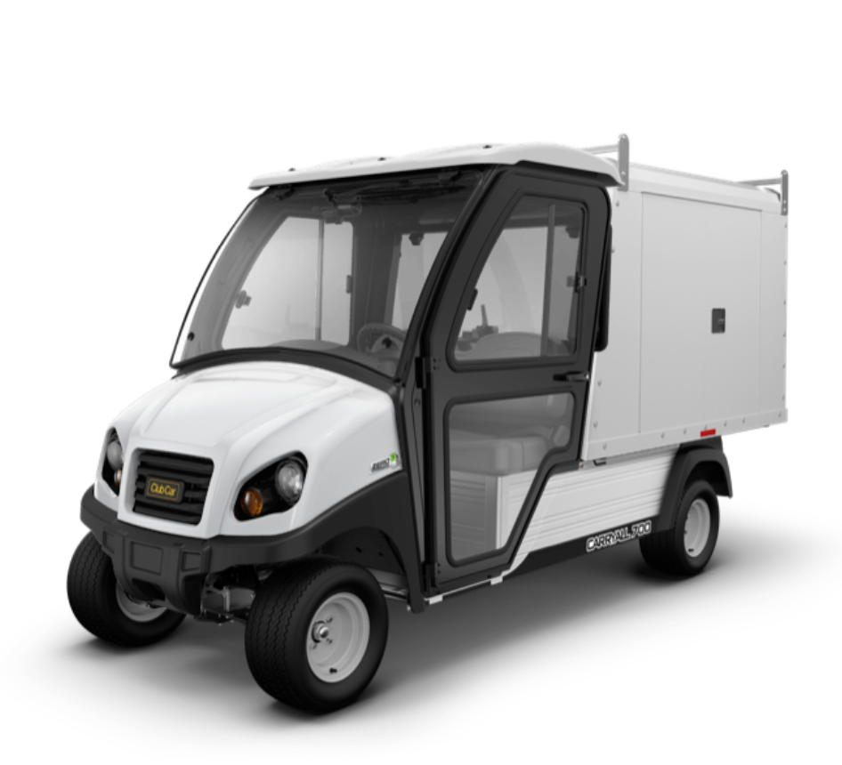 2023 CARRYALL 700 LITHIUM ION WHITE COMPLETE CAB VAN-BOX