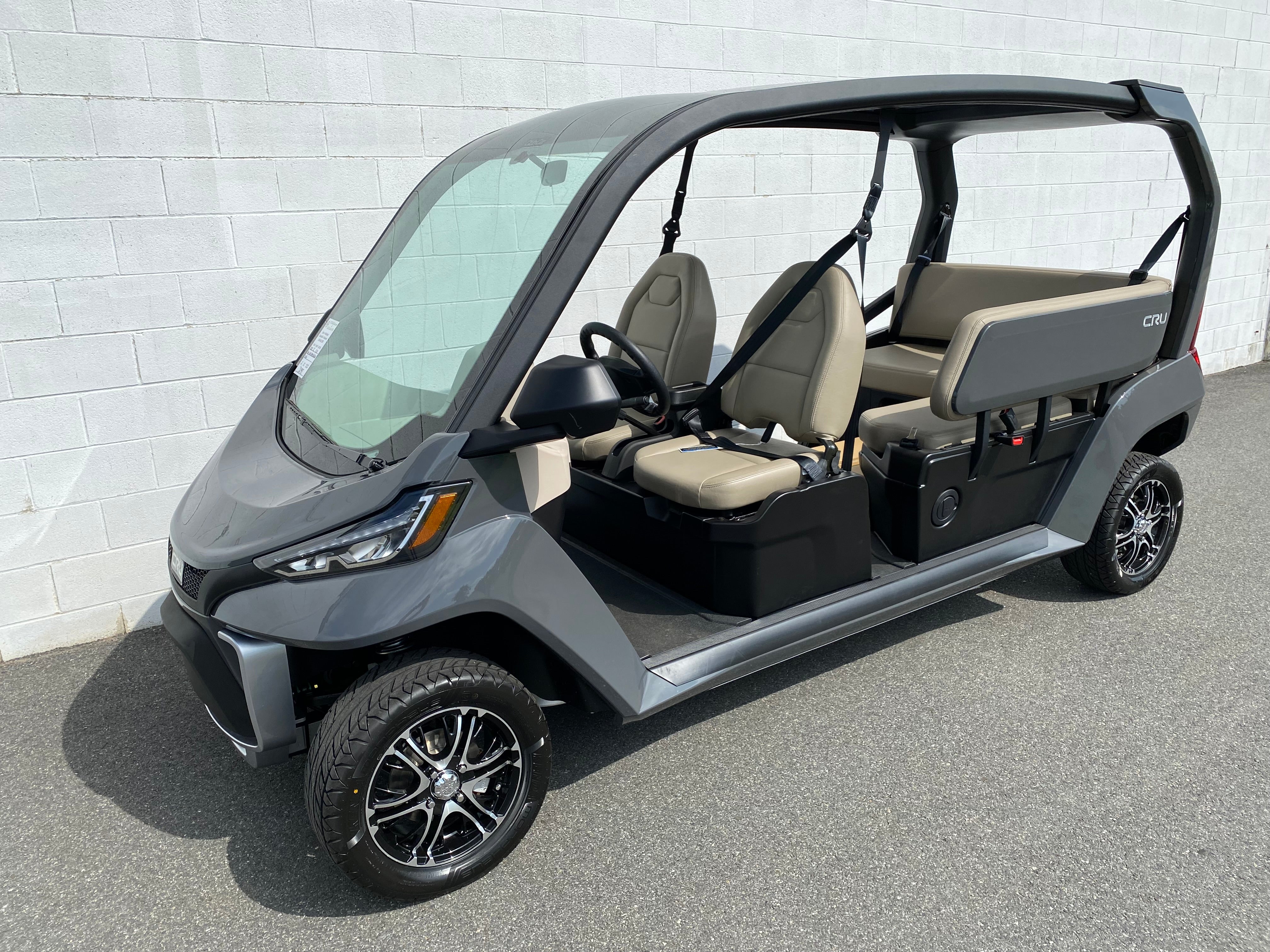 New 2023 Club Car Cru Electric Fla 2 Passengers