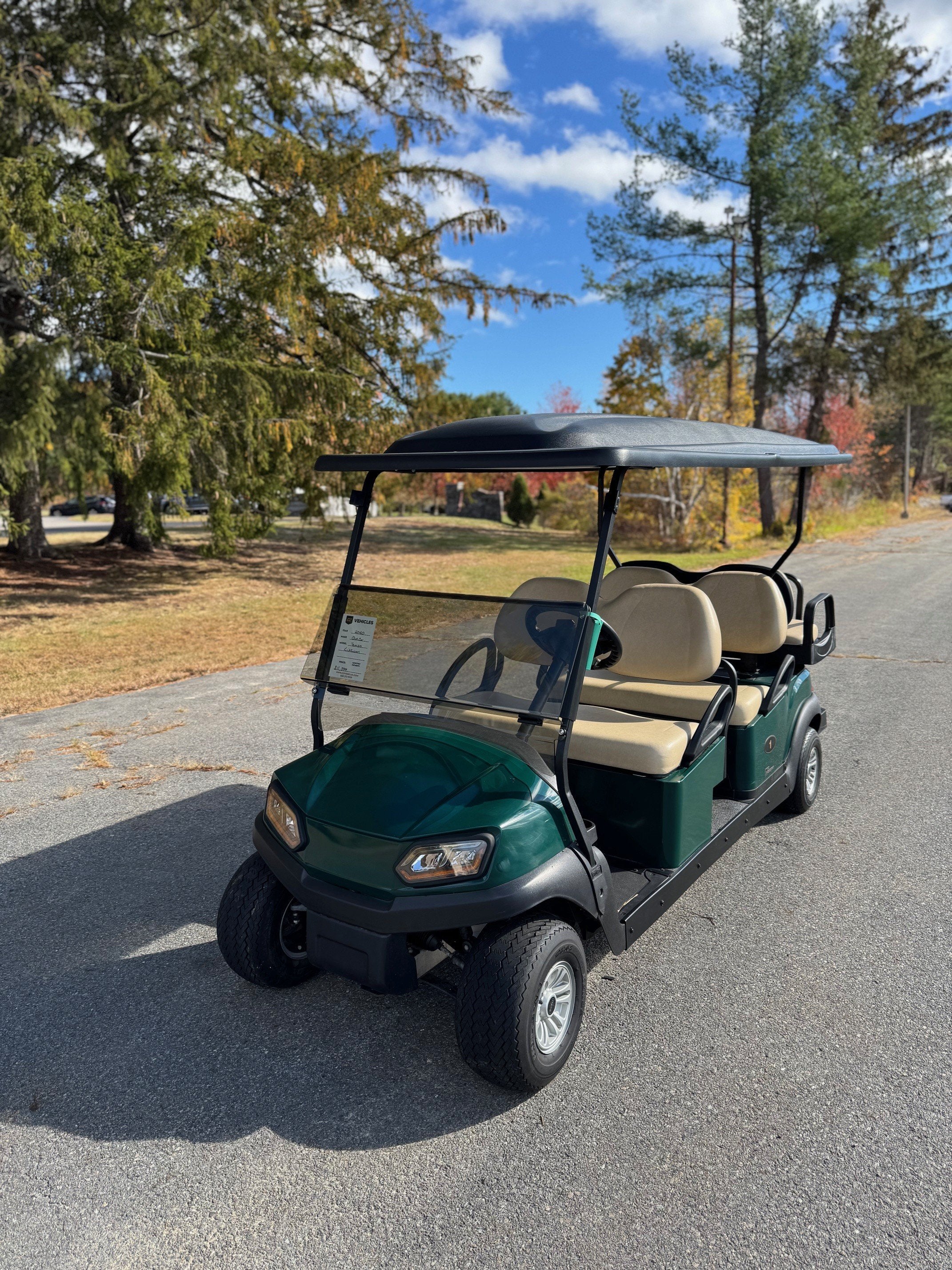 Used 2020 Club Car Tempo Lithium 6 Passengers