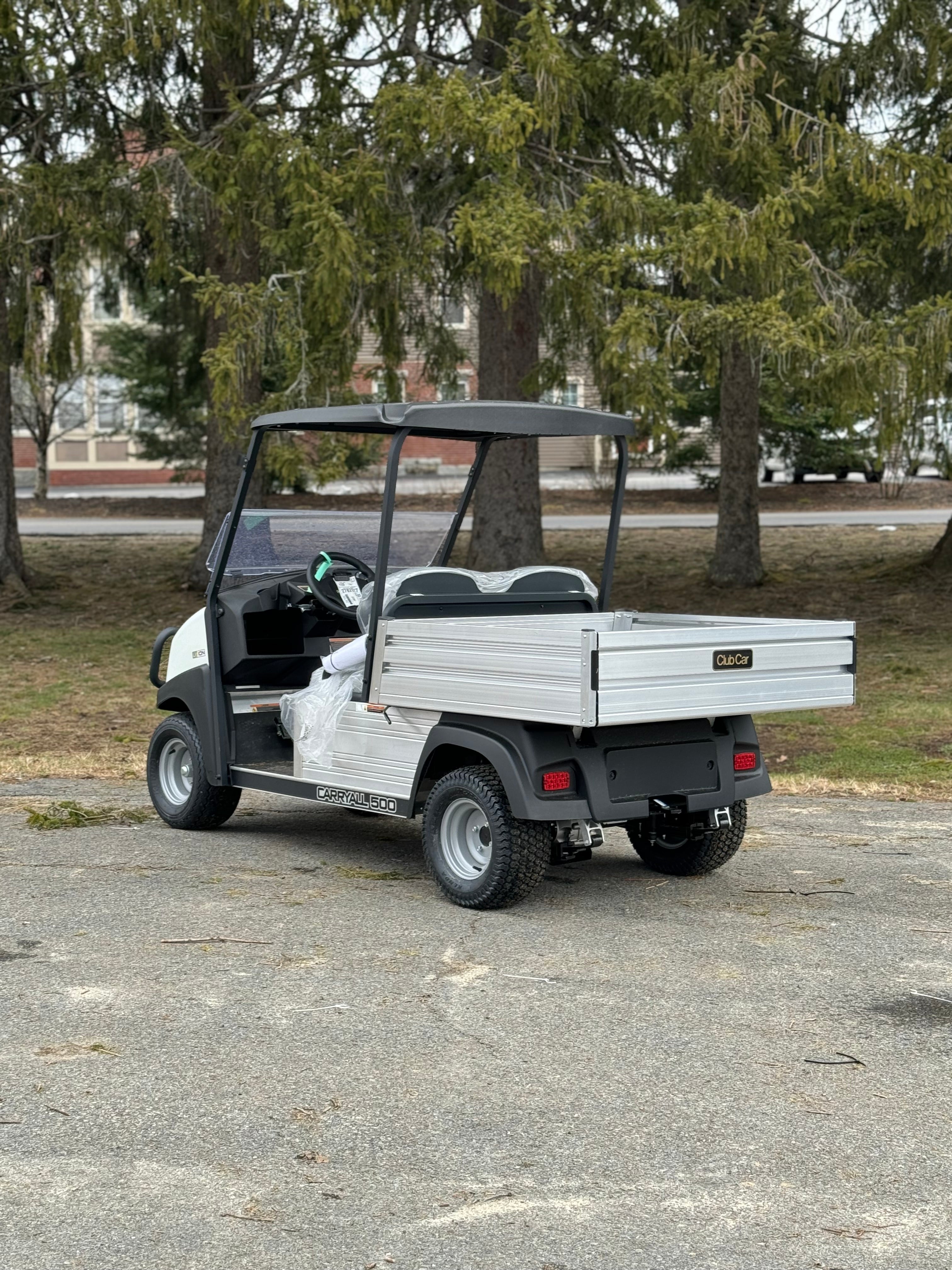 2024 CARRYALL 500 LITHIUM ION WHITE CANOPY TOP DELUXE LIGHTS