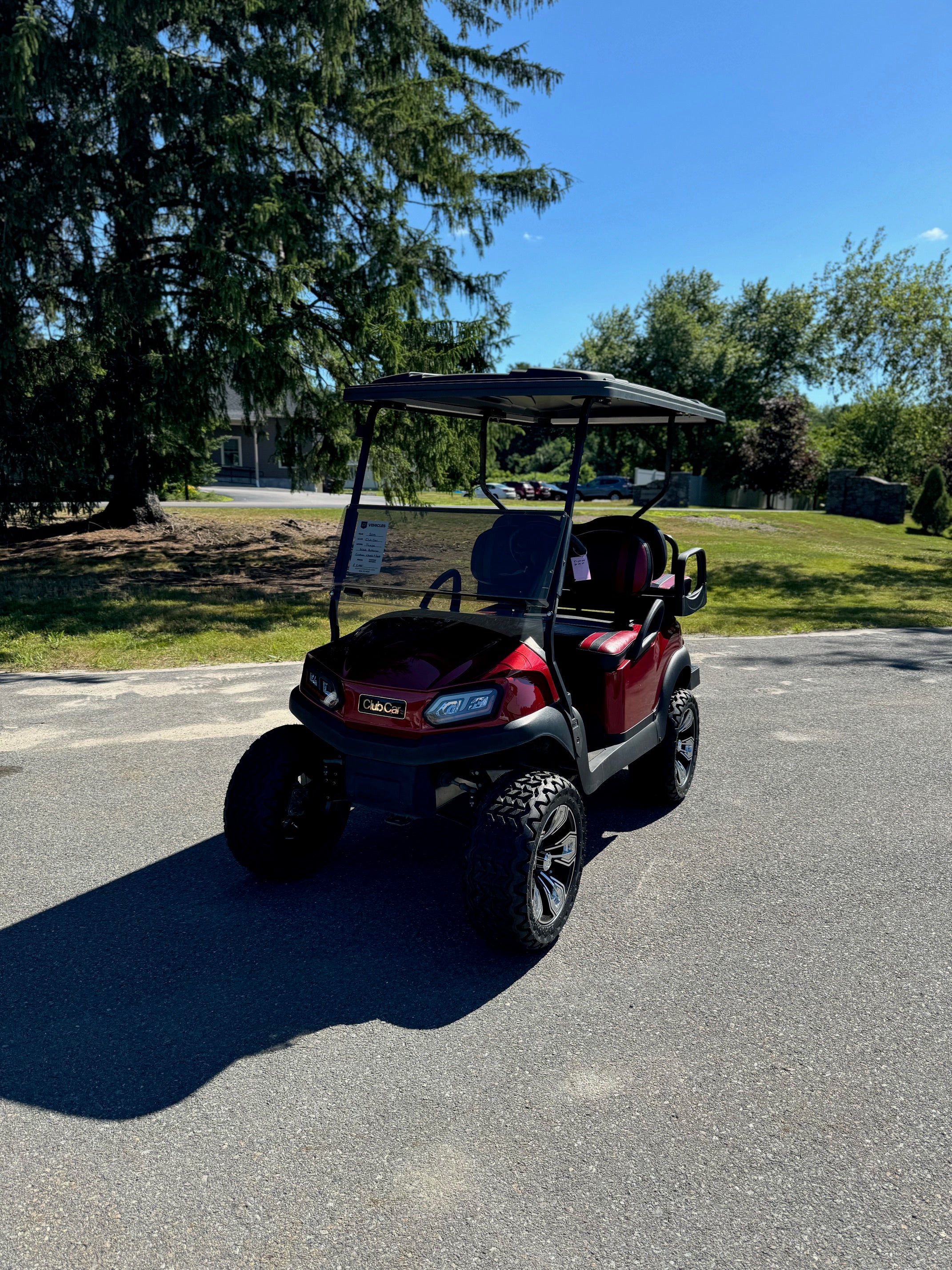 Used 2019 Club Car Tempo Flooded Lead Acid Four Passenger Passangers