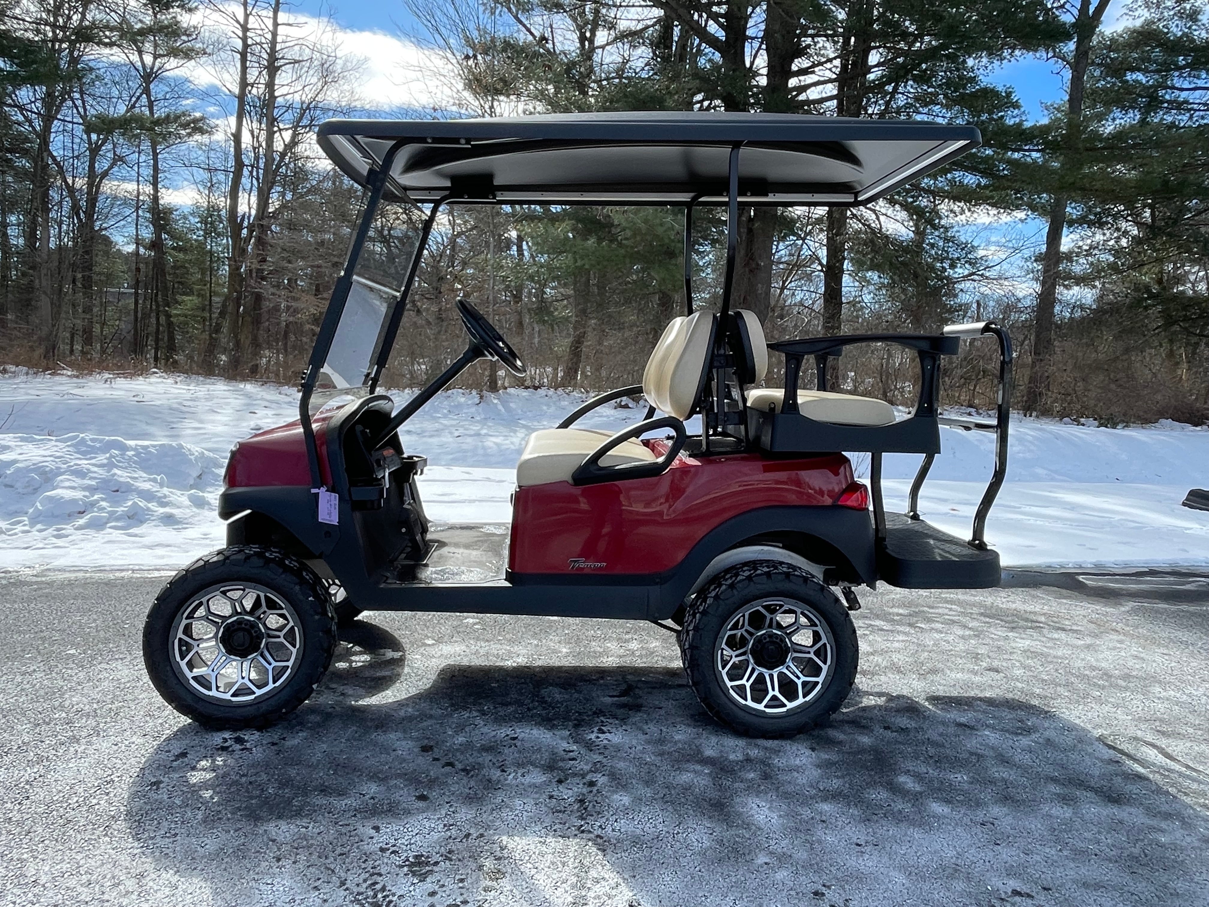 Used 2019 Club Car Tempo Flooded Lead Acid Four Passenger Passangers