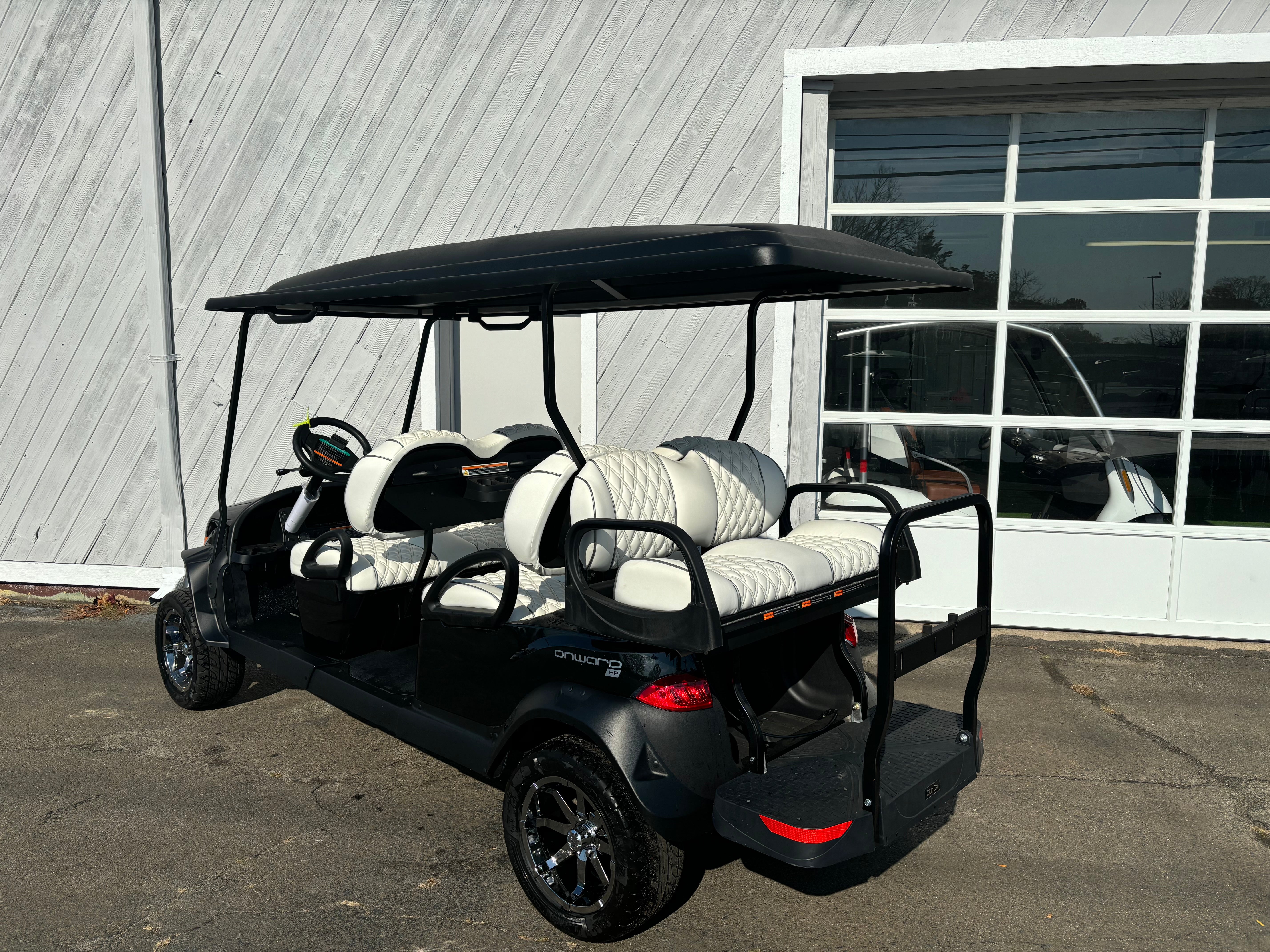 New 2023 Club Car Onward Flooded Lead Acid Six Passenger Passengers