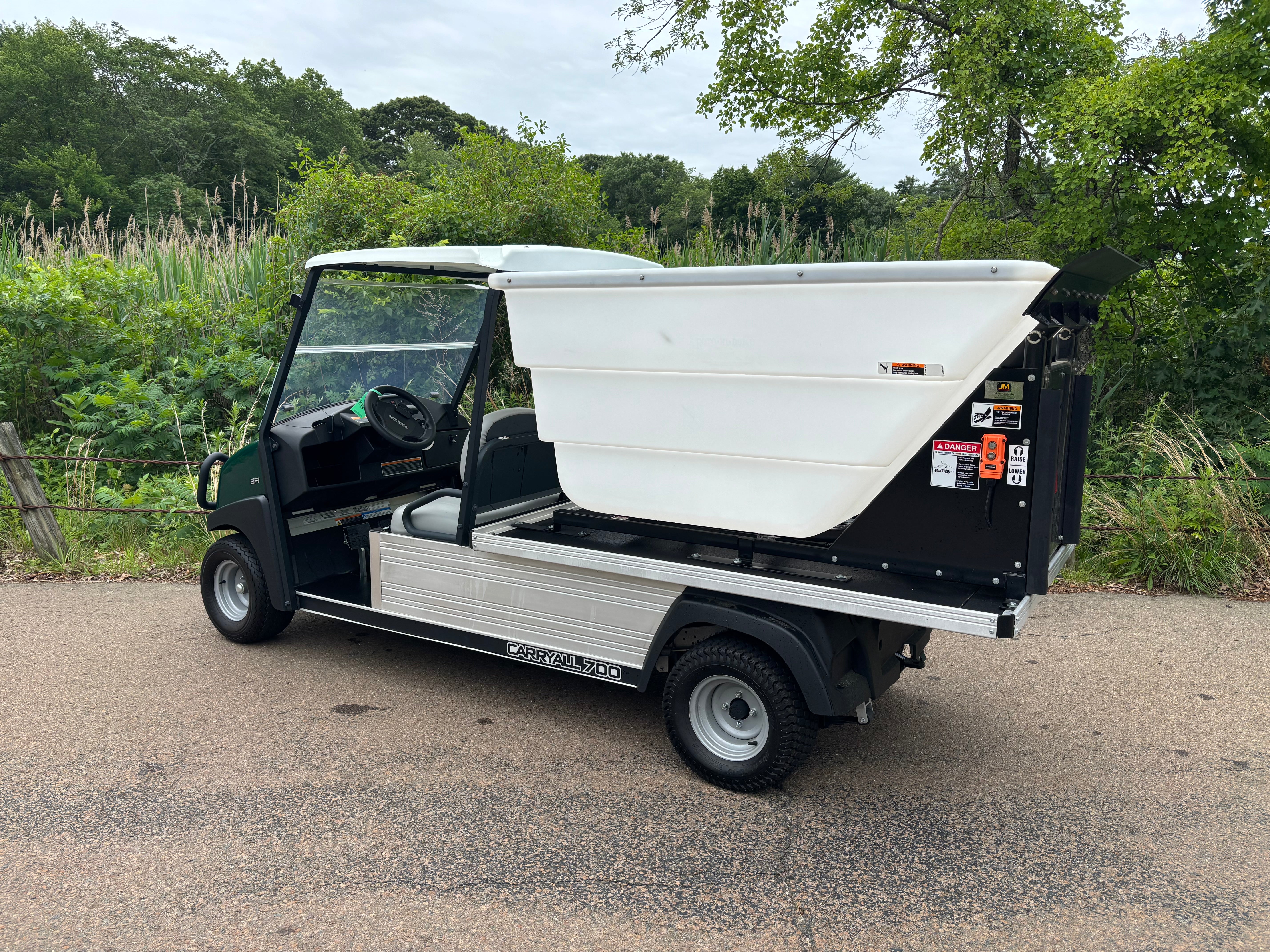 2024 CARRYALL 700 GAS GREEN CANOPY TOP HIGH DUMP REFUSE