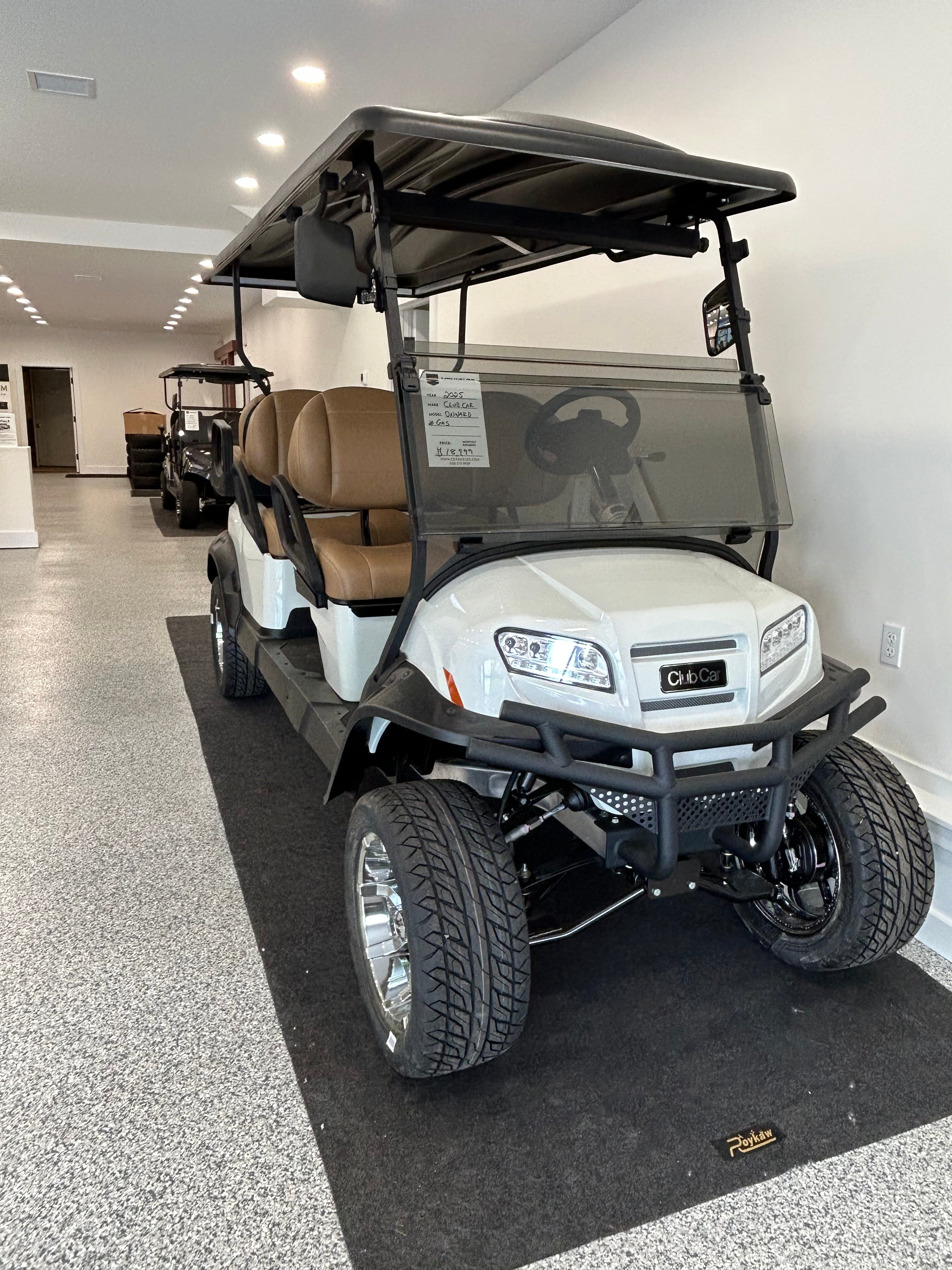 New 2025 Club Car Onward Gas 6 Passengers