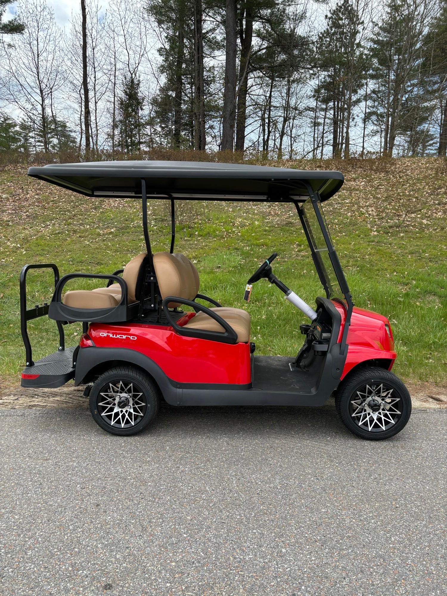 New 2023 Club Car Onward Flooded Lead Acid Four Passenger Passangers