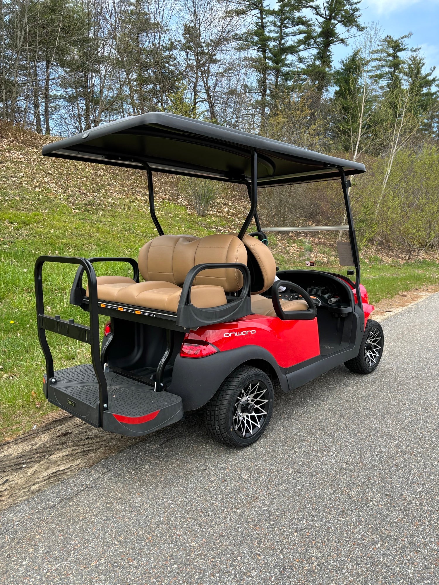 New 2023 Club Car Onward Flooded Lead Acid Four Passenger Passangers