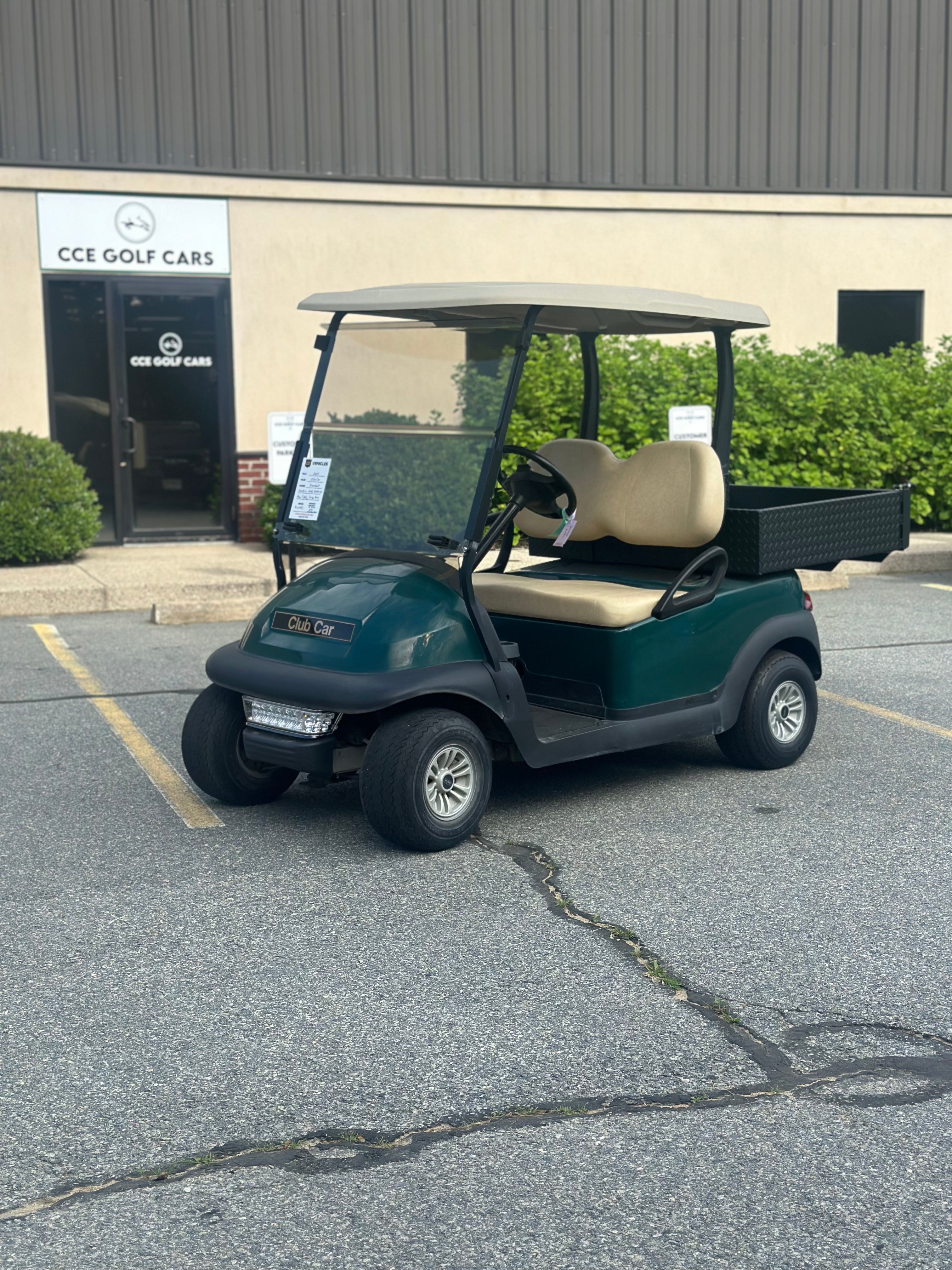 Used 2017 Club Car Precedent Flooded Lead Acid Two Passenger Passangers