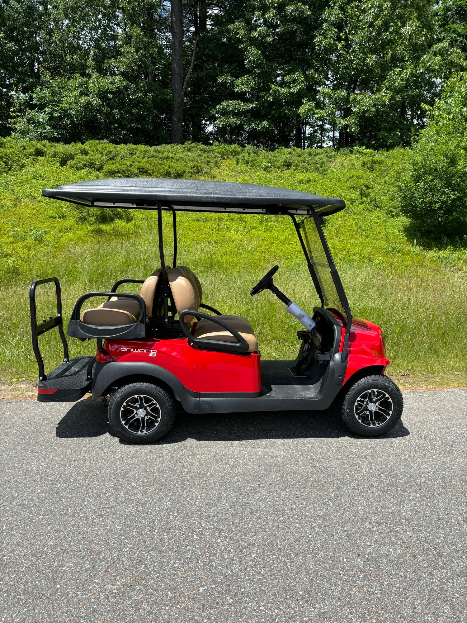 New 2024 Club Car Onward Flooded Lead Acid Four Passenger Passangers