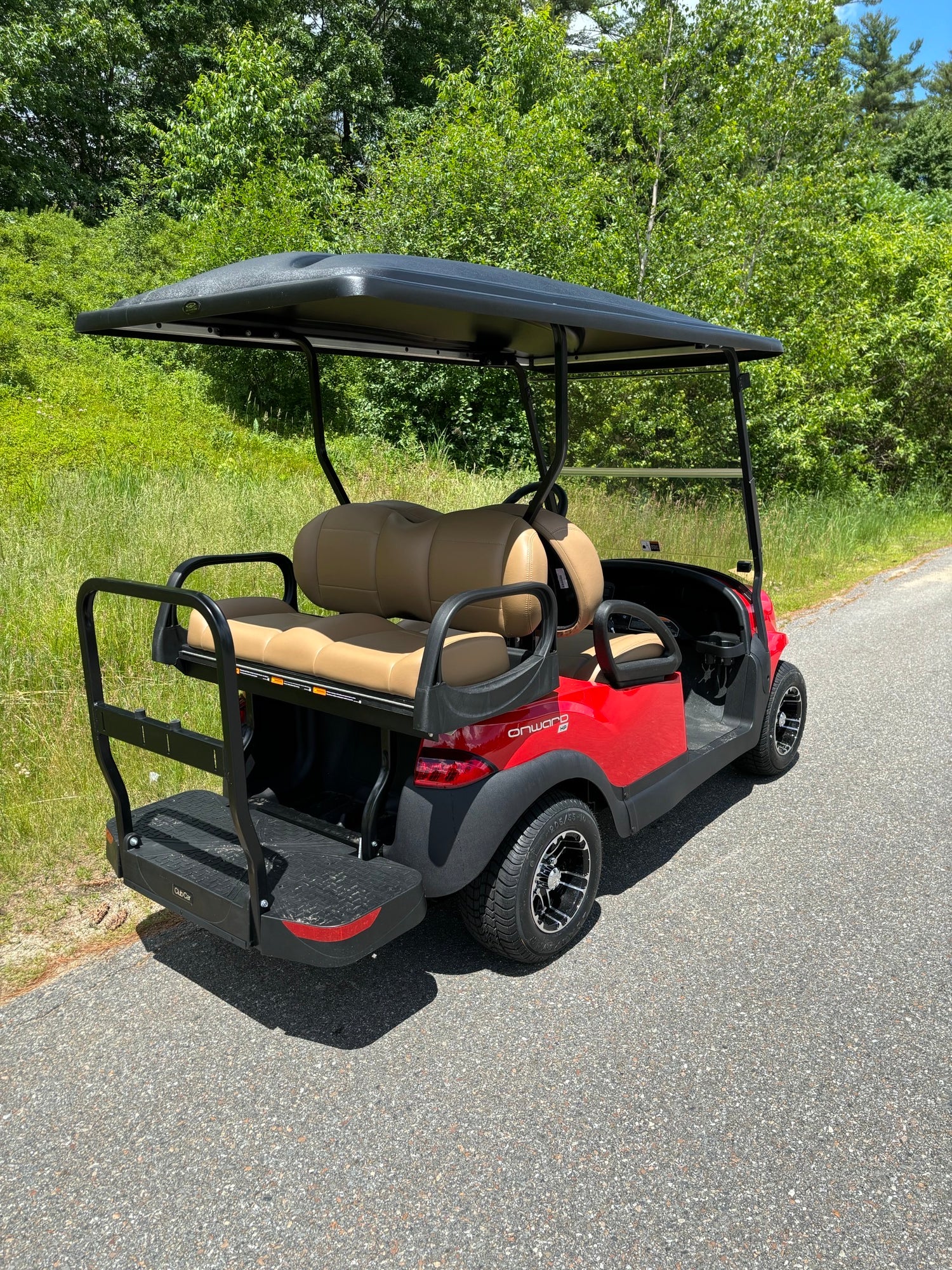 New 2024 Club Car Onward Flooded Lead Acid Four Passenger Passangers