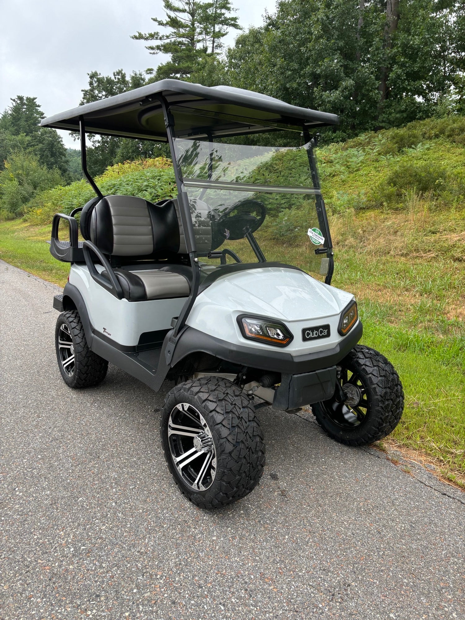 Used 2019 Club Car Tempo Flooded Lead Acid Four Passenger Passangers