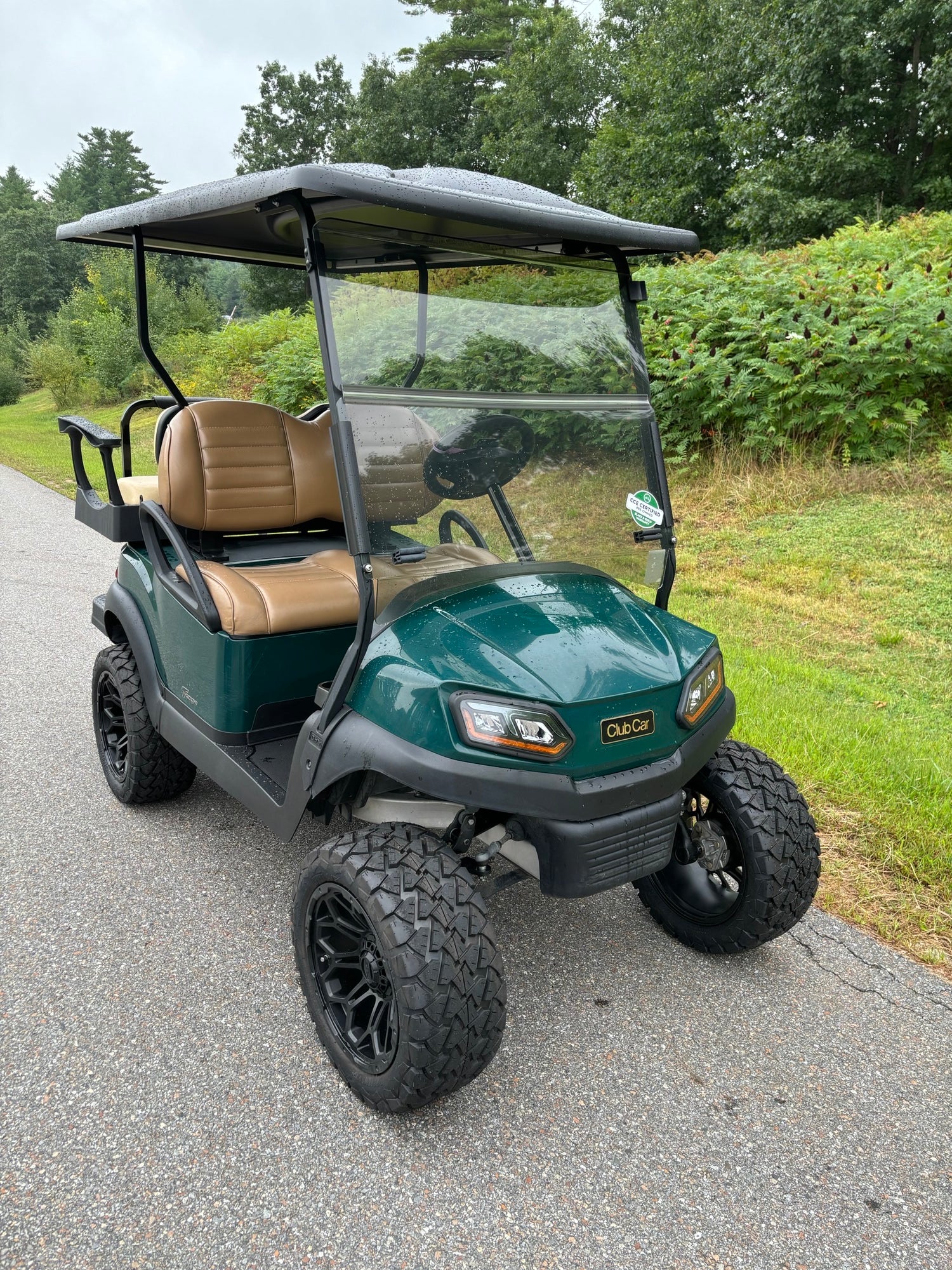 Used 2020 Club Car Tempo Flooded Lead Acid Four Passenger Passengers