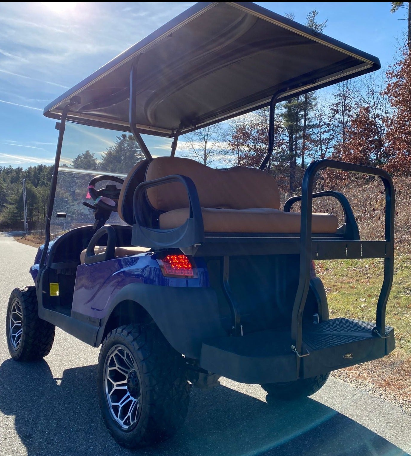 2018 ELE ALPHA BLUE LIFTED 4PASS LIGHTS 2022 BATTERIES CUSTOM SEATS