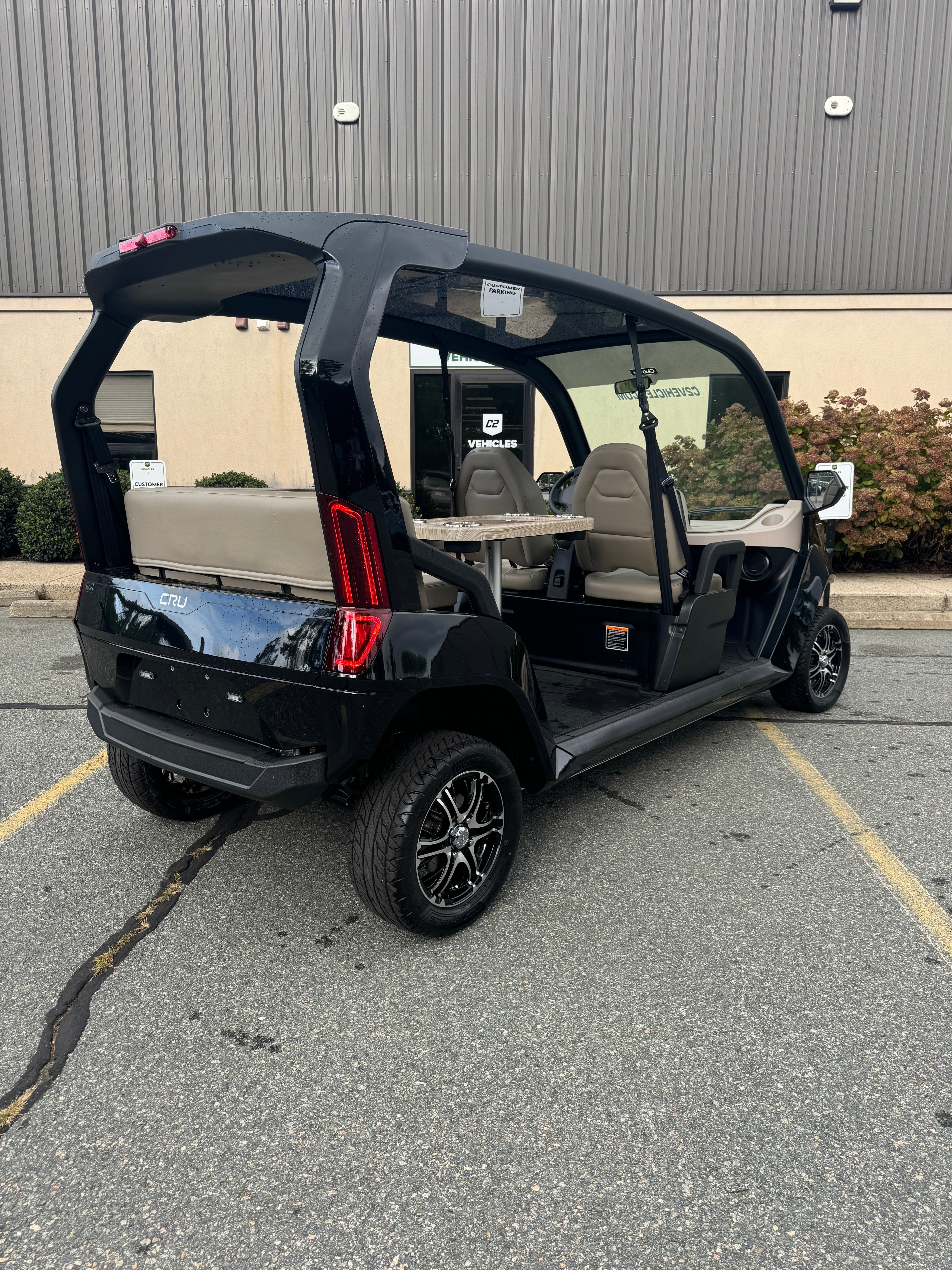 New 2025 Club Car CRU AGM Six Passenger Passangers