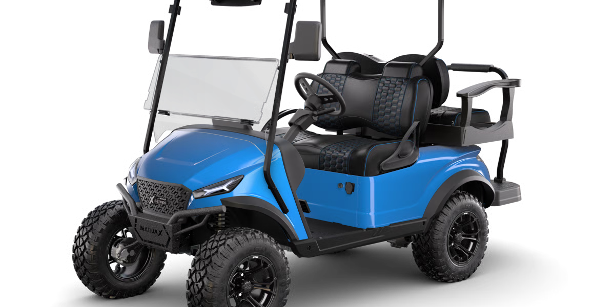 New Madjax XSeries Street-Legal 4 Passenger Bolt Blue — C2 Vehicles