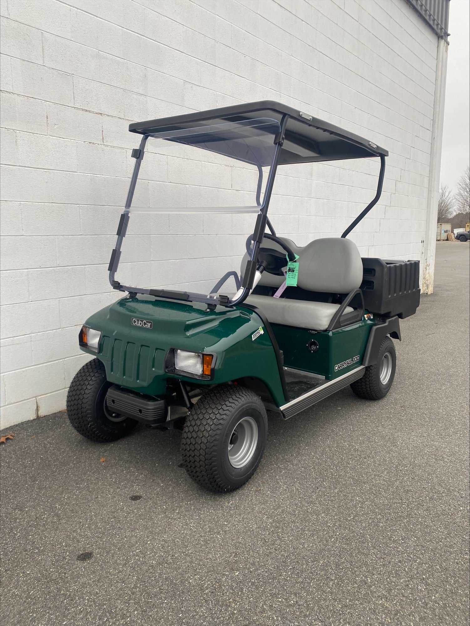 New 2024 Club Car Carryall 100 Electric FLA 2 Passengers