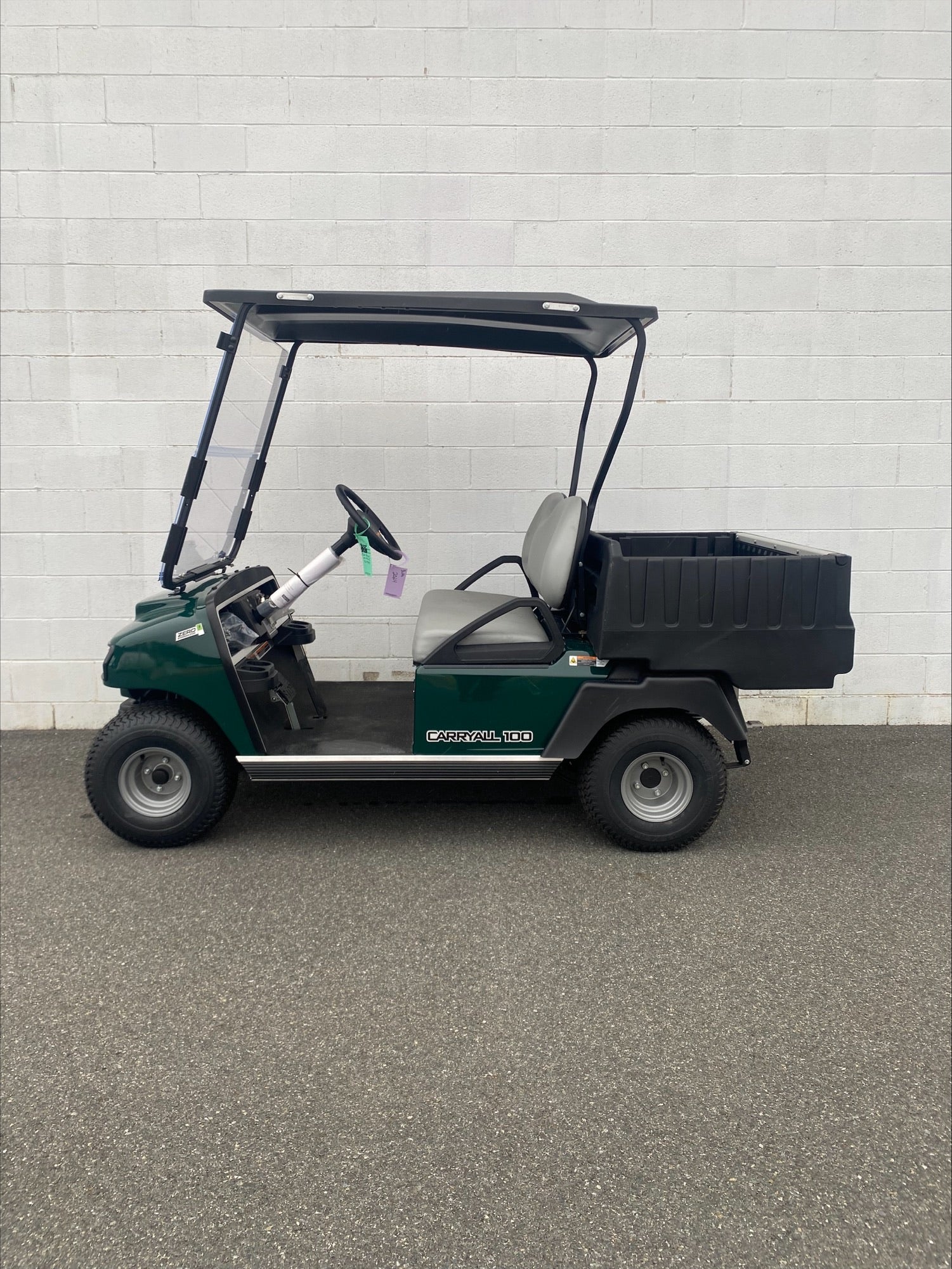 New 2024 Club Car Carryall 100 Electric FLA 2 Passengers